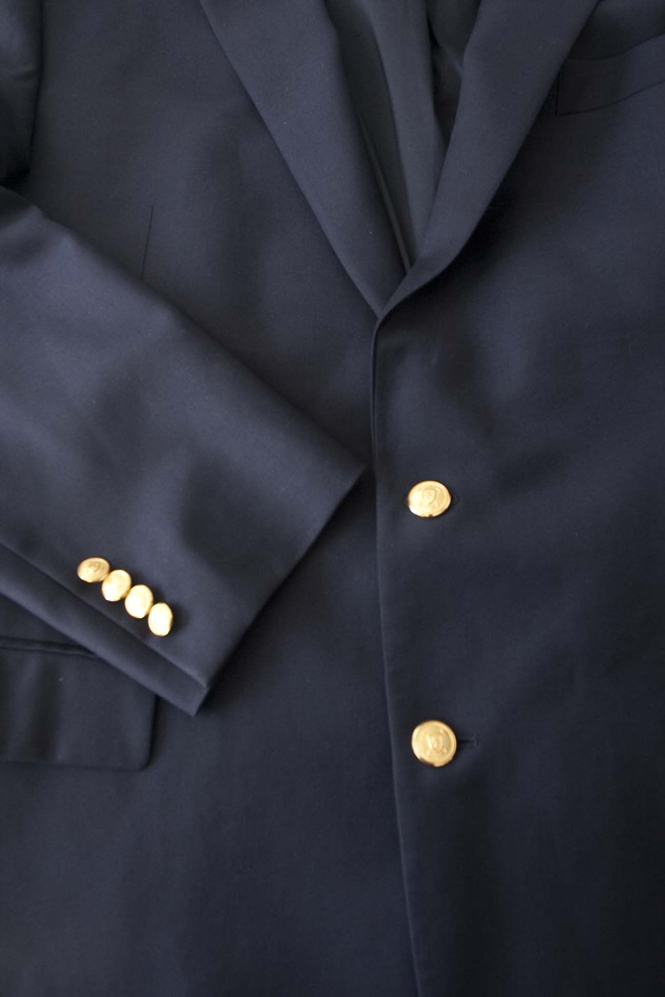 Lauren Ralph Lauren Lauren Ralph Lauren Jacket Gold Button Size 44L Wool Size 44L - 2 Thumbnail