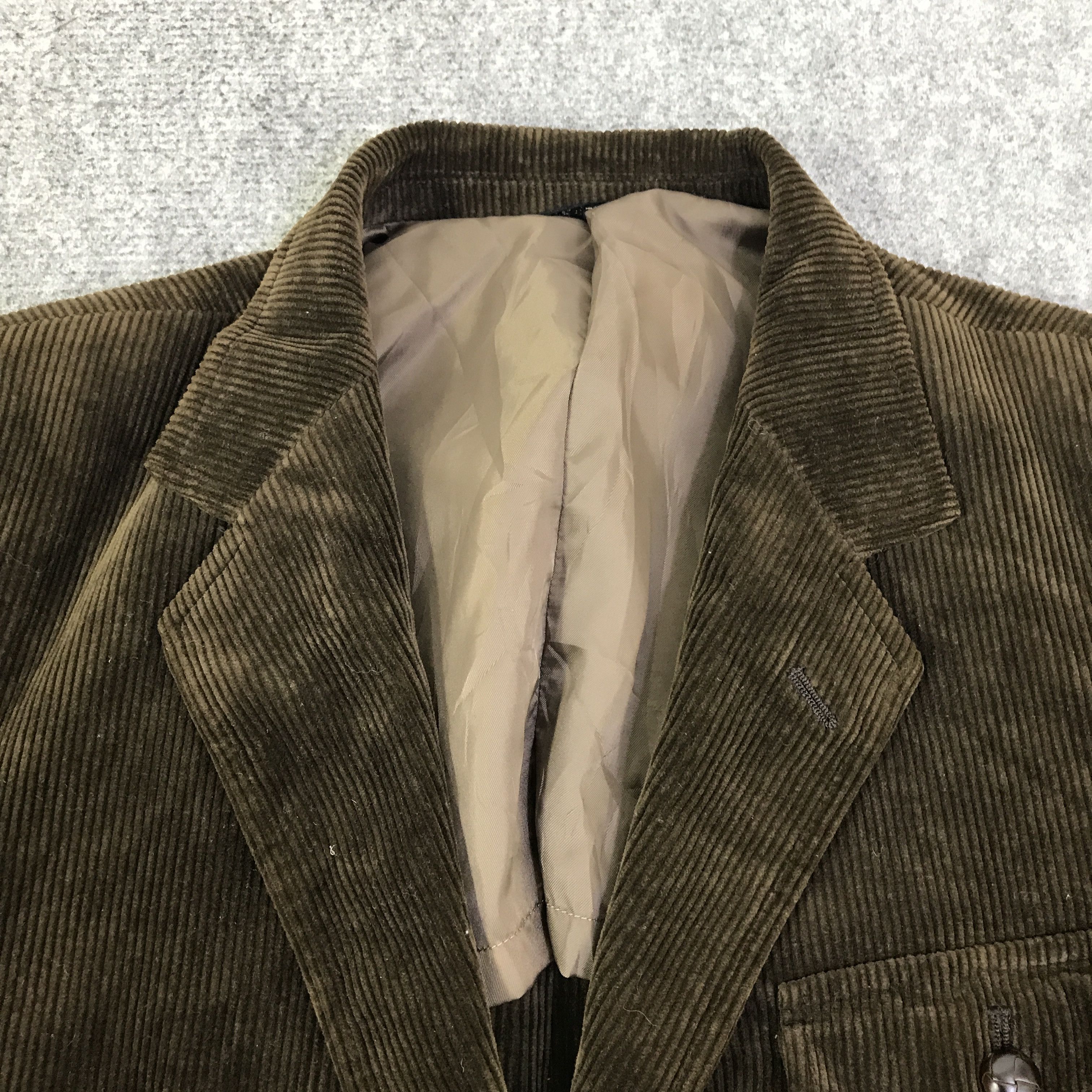 McGregor mcgregor Corduroy Blazer Coat jacket K126B9 Size US L / EU 52-54 / 3 - 5 Thumbnail