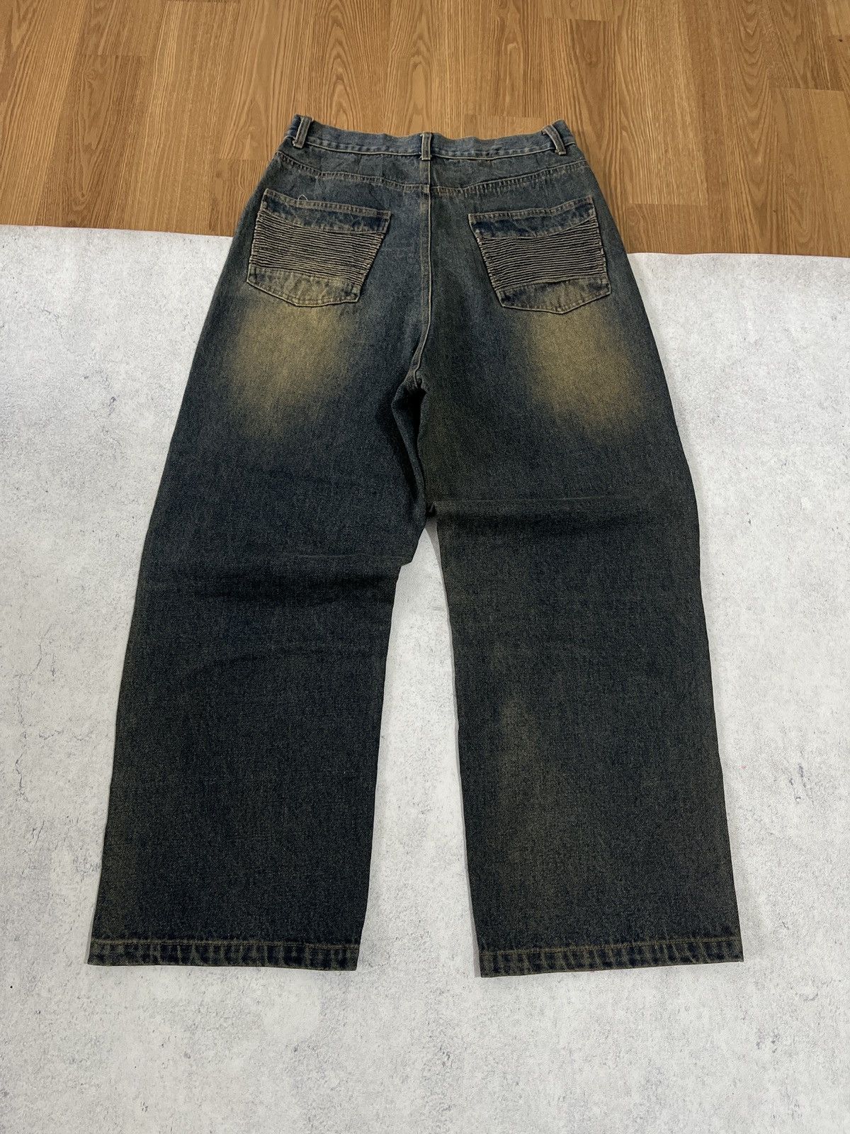 Other Baggy Bikers Denim Pants Size US 31 - 3 Thumbnail