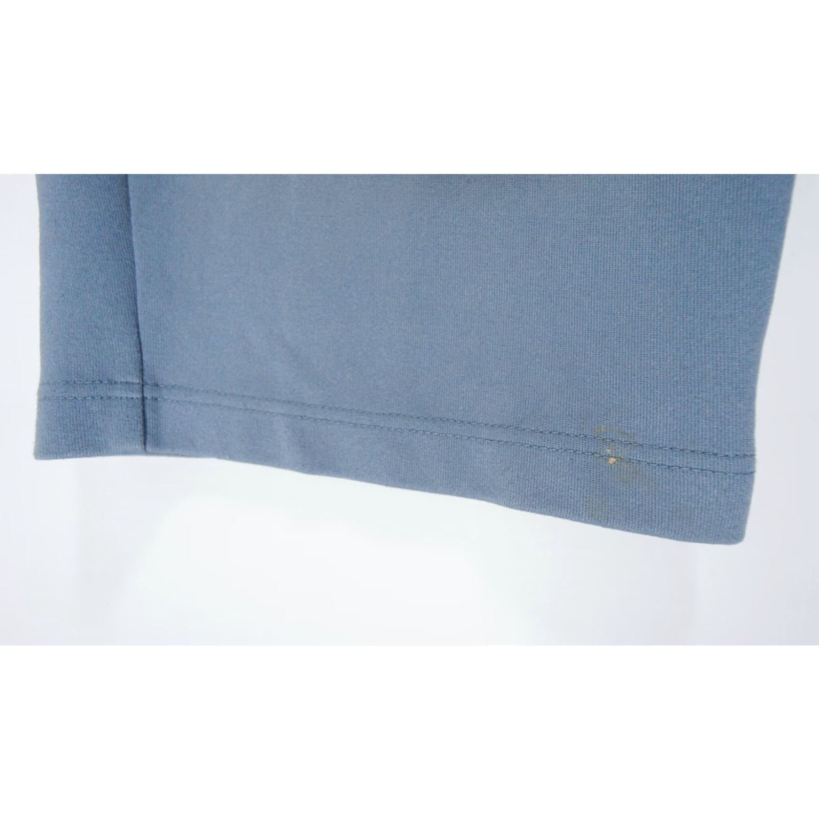 Nike VINTAGE Nike Pants Mens Large Blue Track Pant Baggy Y2K Relaxed Fit Swoosh FLAWS Size US 33 - 7 Thumbnail