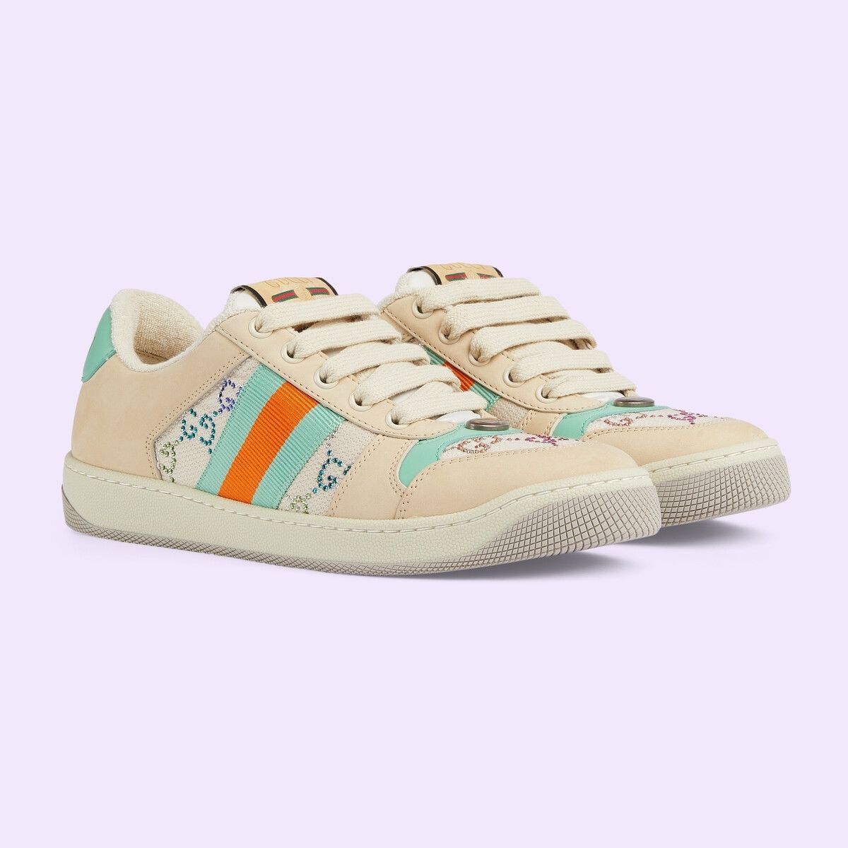 Gucci oc11z1025 Screener Sneakers in Multicolor Size US 10 / IT 40 - 2 Thumbnail