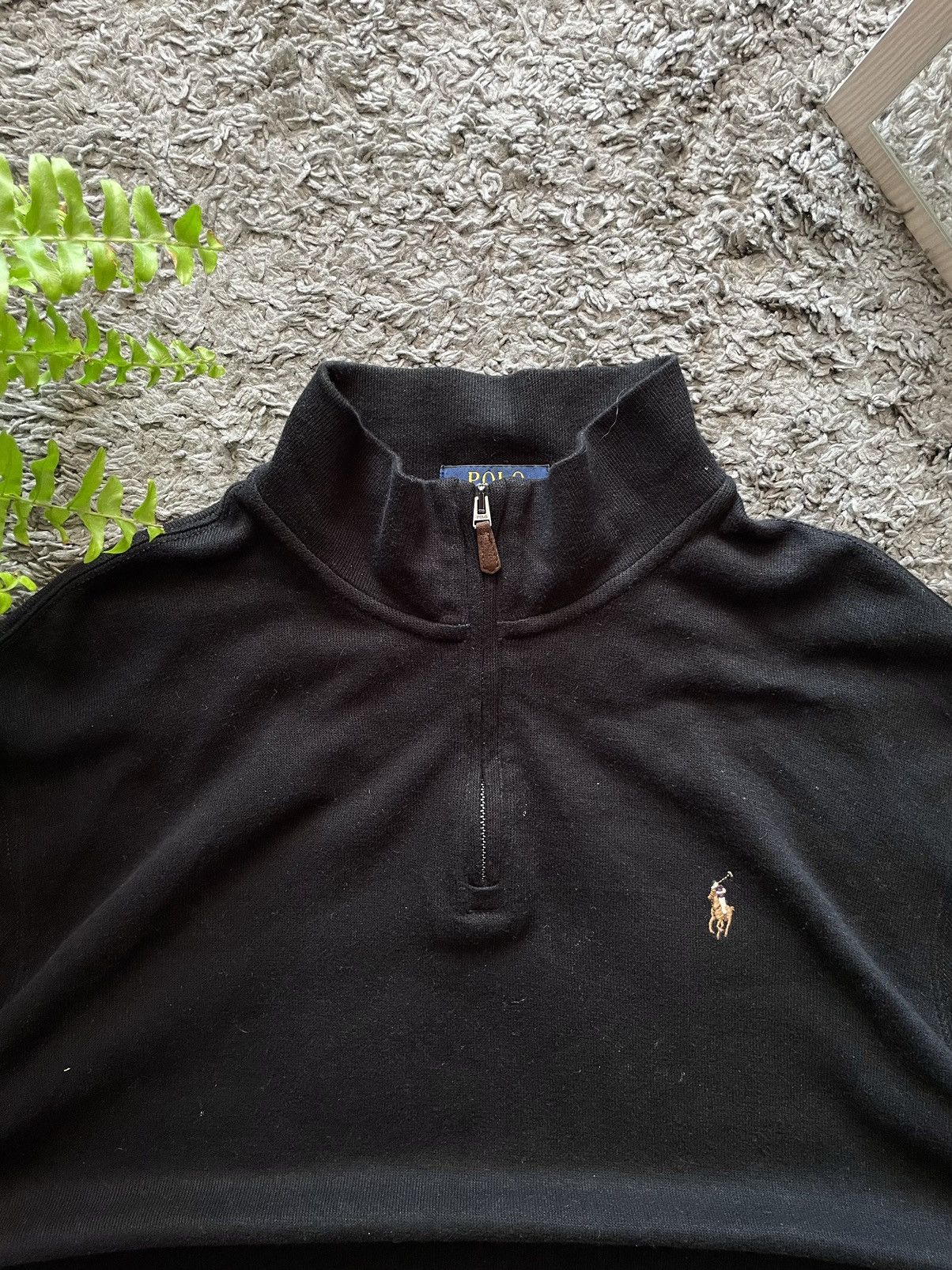 Polo Ralph Lauren × Vintage Polo Ralph Lauren 1/3 Zip Sweatshirt Streetwear Vintage Logo Size US L / EU 52-54 / 3 - 6 Thumbnail