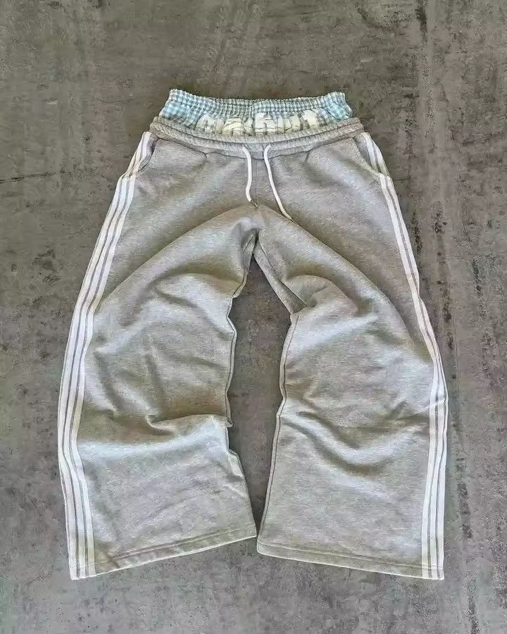 Japanese Brand Gray Sweatpants Size US 33 - 2 Thumbnail