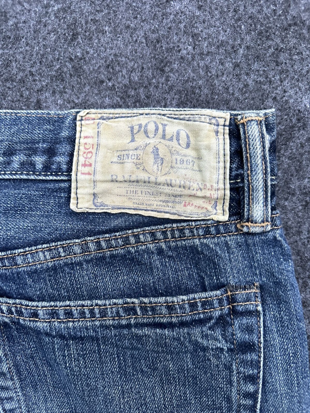 Ralph Lauren Polo Ralph Lauren Classic Fit Washed Denim 30x30 D63 Size US 30 / EU 46 - 5 Thumbnail