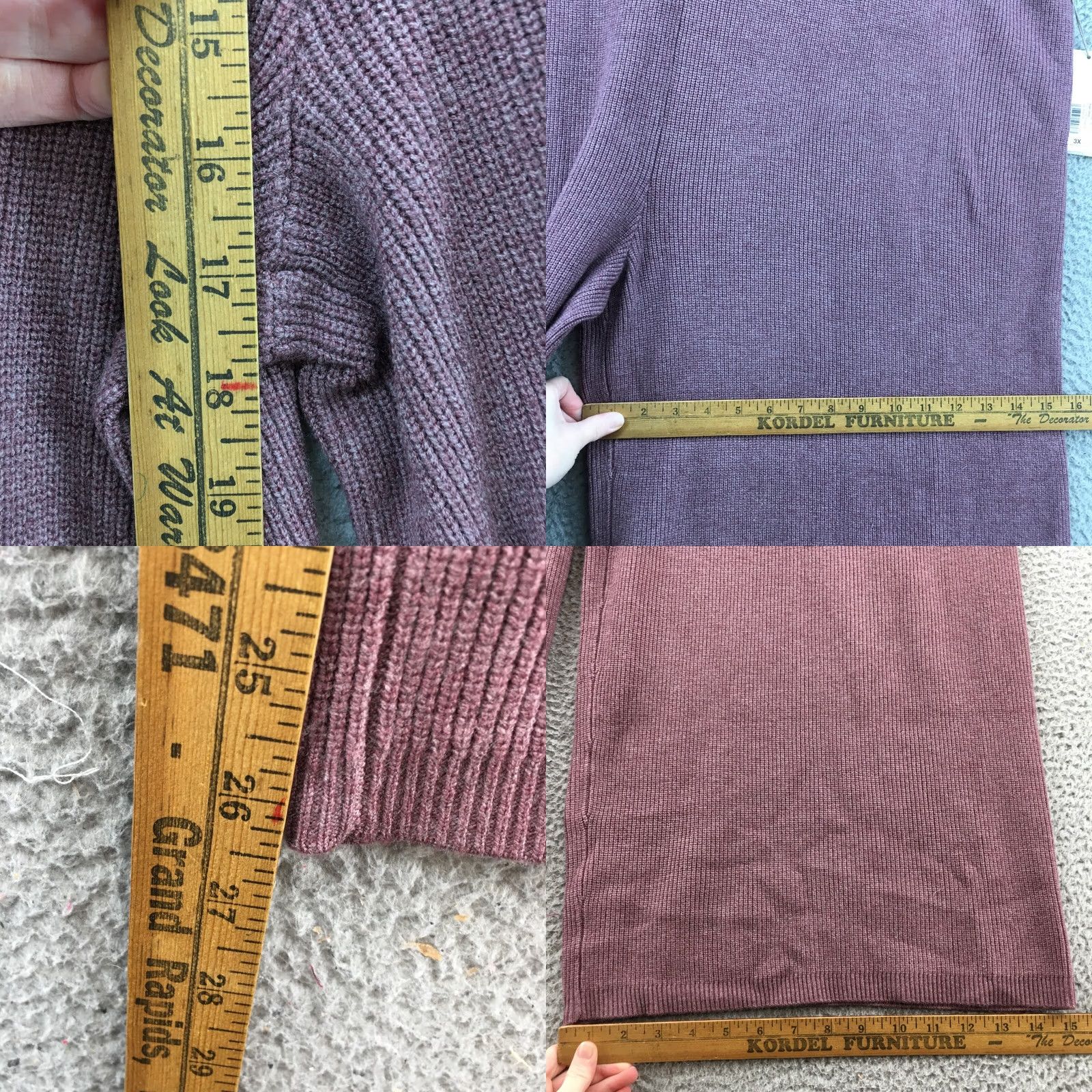 Vintage A New Day Purple 3X Wide-Leg Pants High Rise Pull On Womens Pant Shirt? Size XXL / US 16-18 / IT 52-54 - 8 Thumbnail