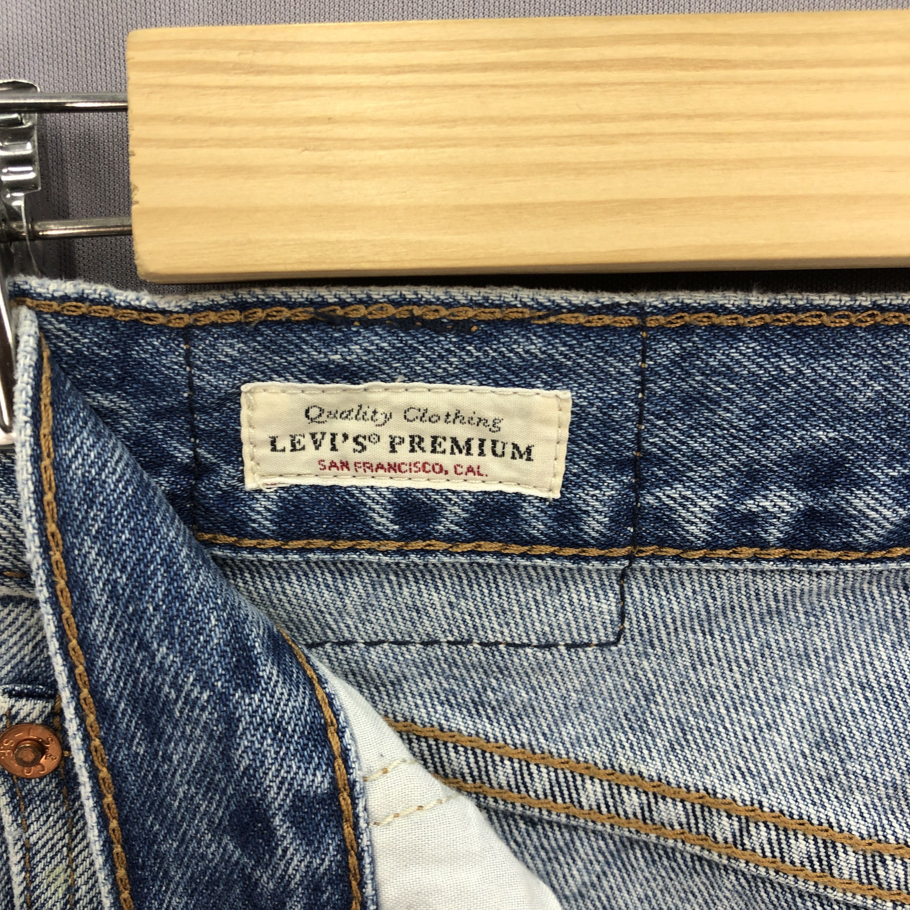 Levi's Vintage Levis 501 Sun Faded Jeans Levi's Stove Pipe Denim Size 28" / US 6 / IT 42 - 9 Thumbnail