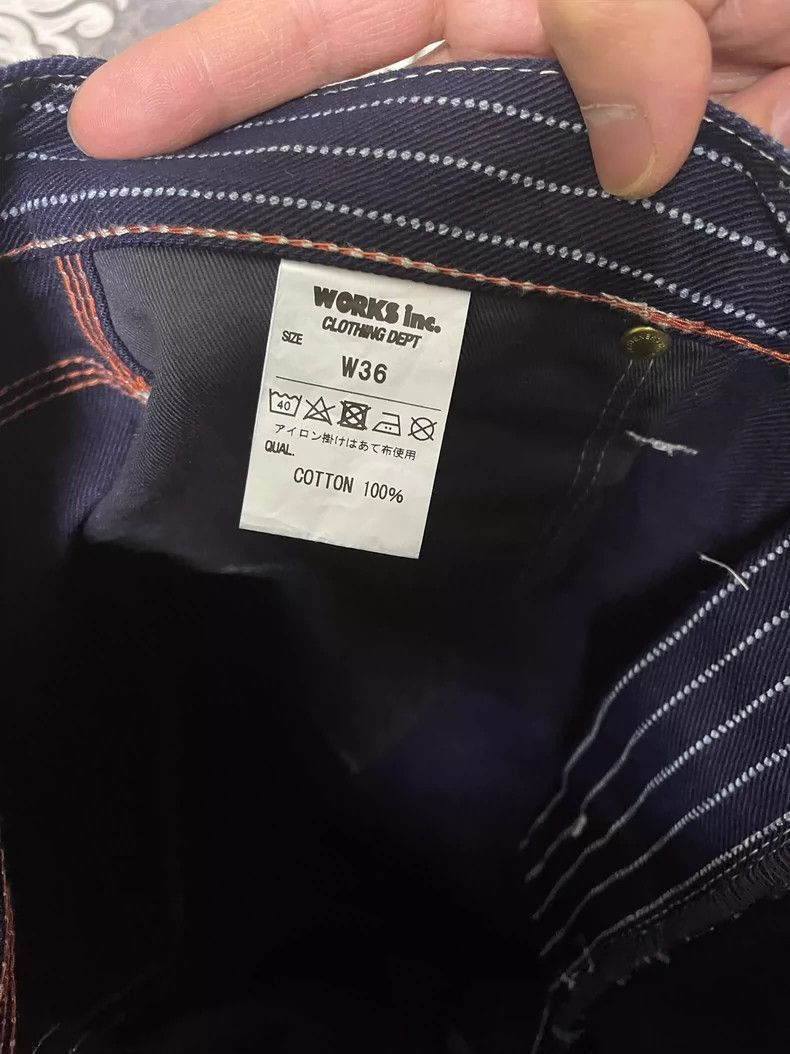 Iron Heart Iron heart Dotted dyed 14oz straight jeans -DMC-2508 Size US 36 / EU 52 - 4 Thumbnail
