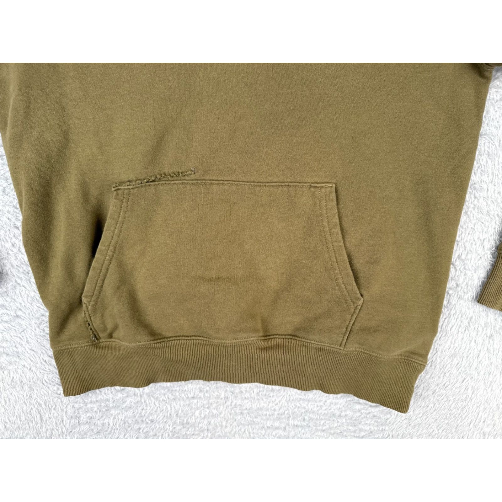 The North Face The North Face Hoodie Adult M Green Pullover Jersey Cotton Blend Logo Pockets All Seasons Hooded Size US M / EU 48-50 / 2 - 5 Thumbnail