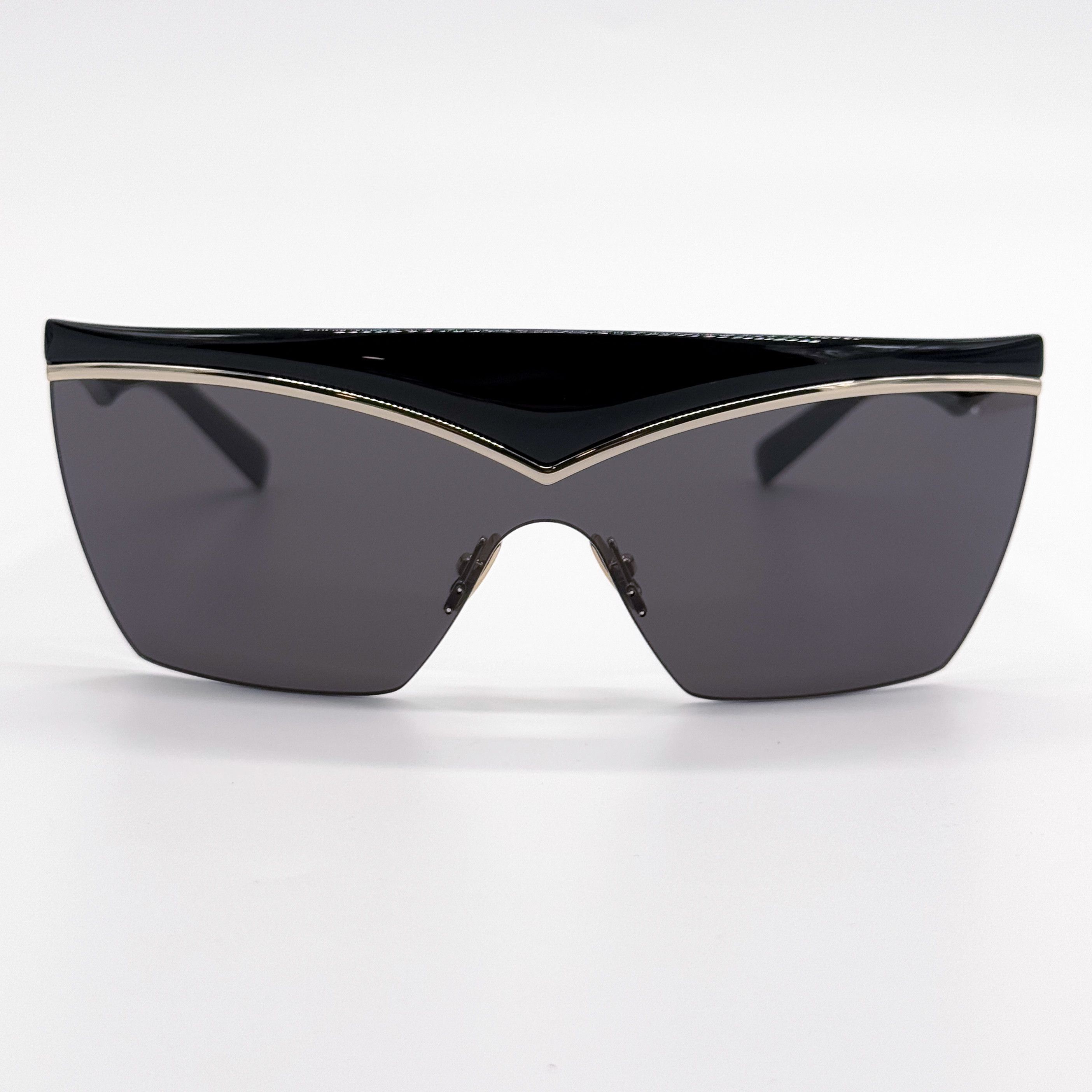 Saint Laurent Paris NEW SAINT LAURENT SL614 MASK 001 BLACK WOMEN SUNGLASSES Size ONE SIZE - 5 Thumbnail