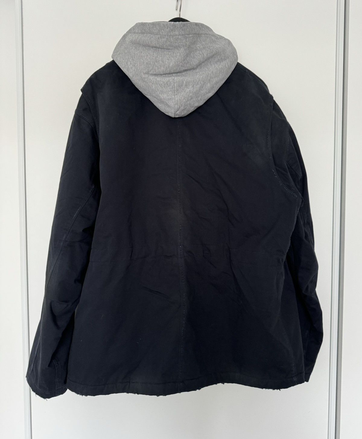 Balenciaga Balenciaga Double Layered Workwear Carhartt Parka Jacket Size US M / EU 48-50 / 2 - 6 Thumbnail