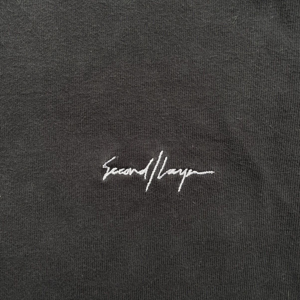 Second/Layer Embroidered Logo Shirt Size Small