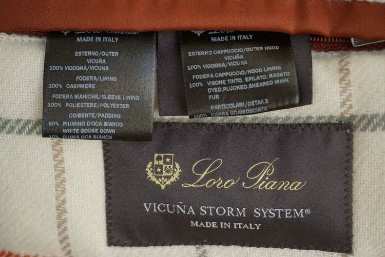 Loro Piana LORO PIANA The navy blue parka camel fur coat down jacket Size US M / EU 48-50 / 2 - 8 Thumbnail