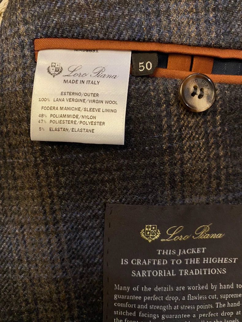 Loro Piana LORO PIANA suit jacket Size 50L - 6 Thumbnail