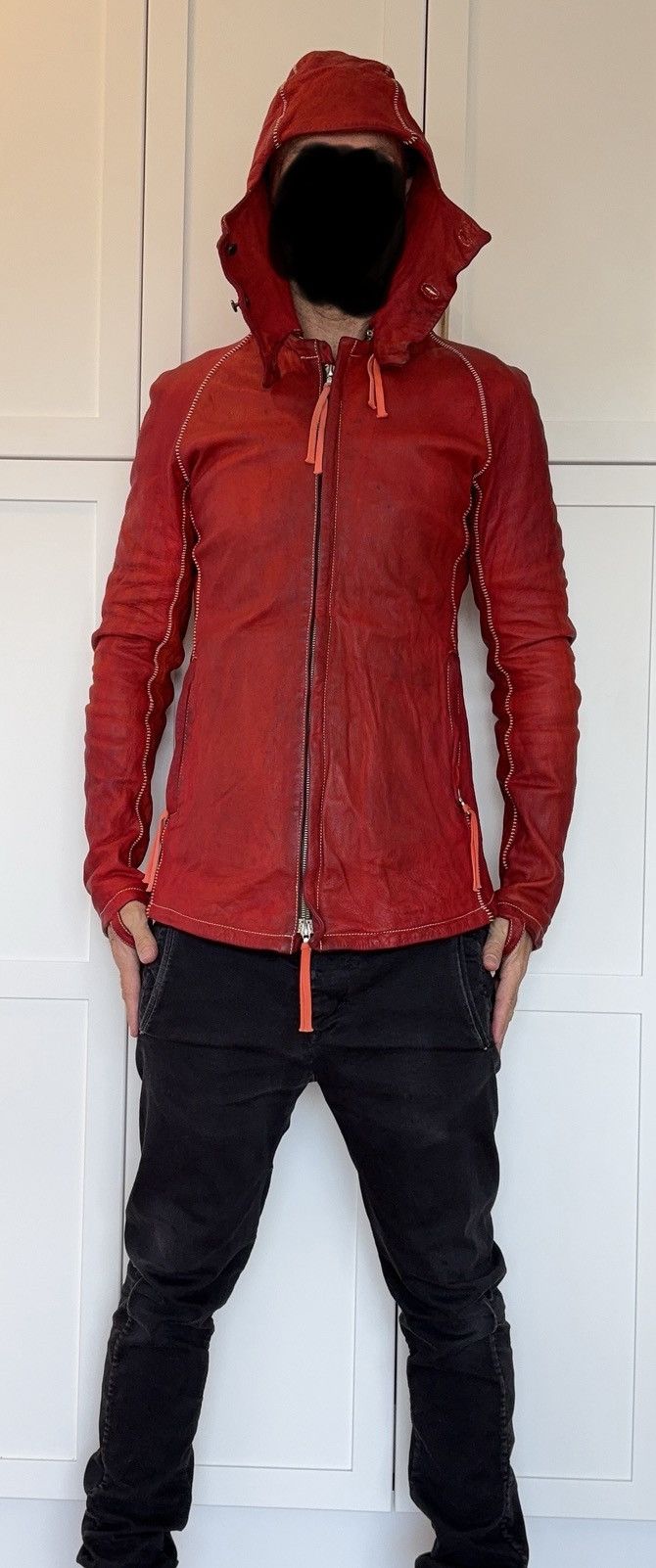 Boris Bidjan Saberi GRAIL J2 F281 Red w/ Hood Size US S / EU 44-46 / 1 - 20 Thumbnail