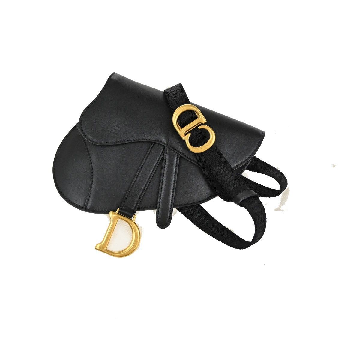 Dior Christian Dior Saddle Belt Bag Leather Size ONE SIZE - 1 Thumbnail
