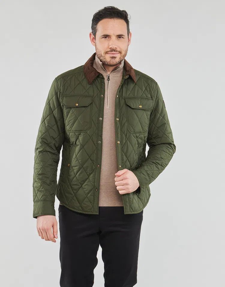 Polo Ralph Lauren o1s22i1n0125 Quilted Jacket in Dark Green Size US M / EU 48-50 / 2 - 3 Thumbnail