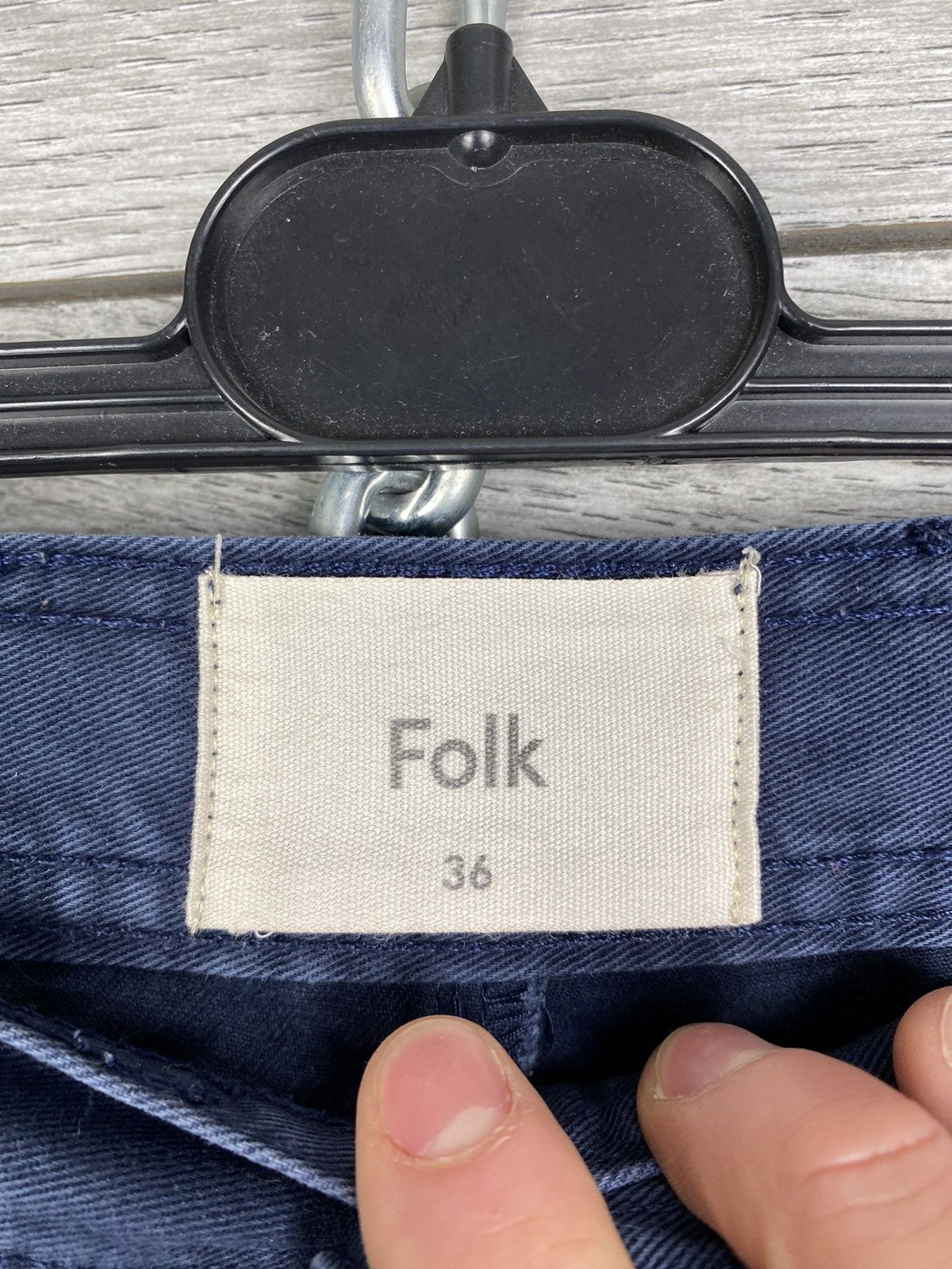 Folk Mens Folk Workwear Casual Pants Size US 36 / EU 52 - 9 Thumbnail