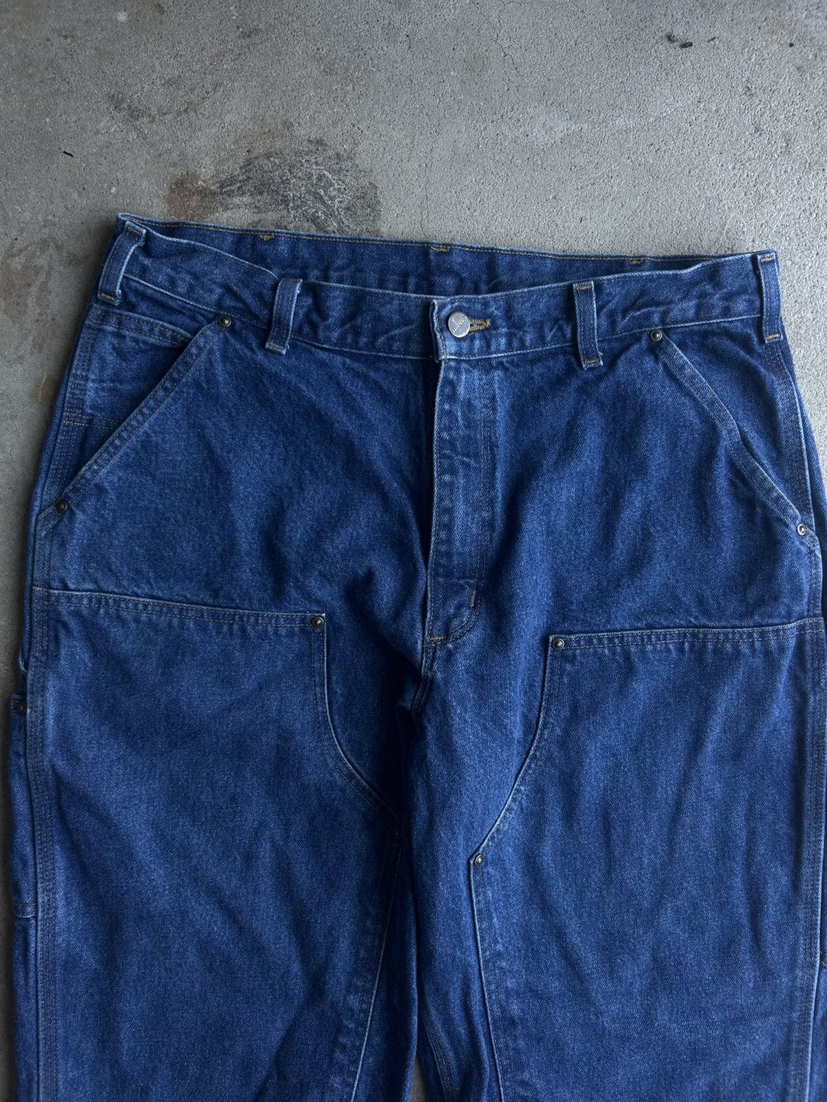 Carhartt Vintage Carhartt Denim carpenter work pants Size US 36 / EU 52 - 6 Thumbnail