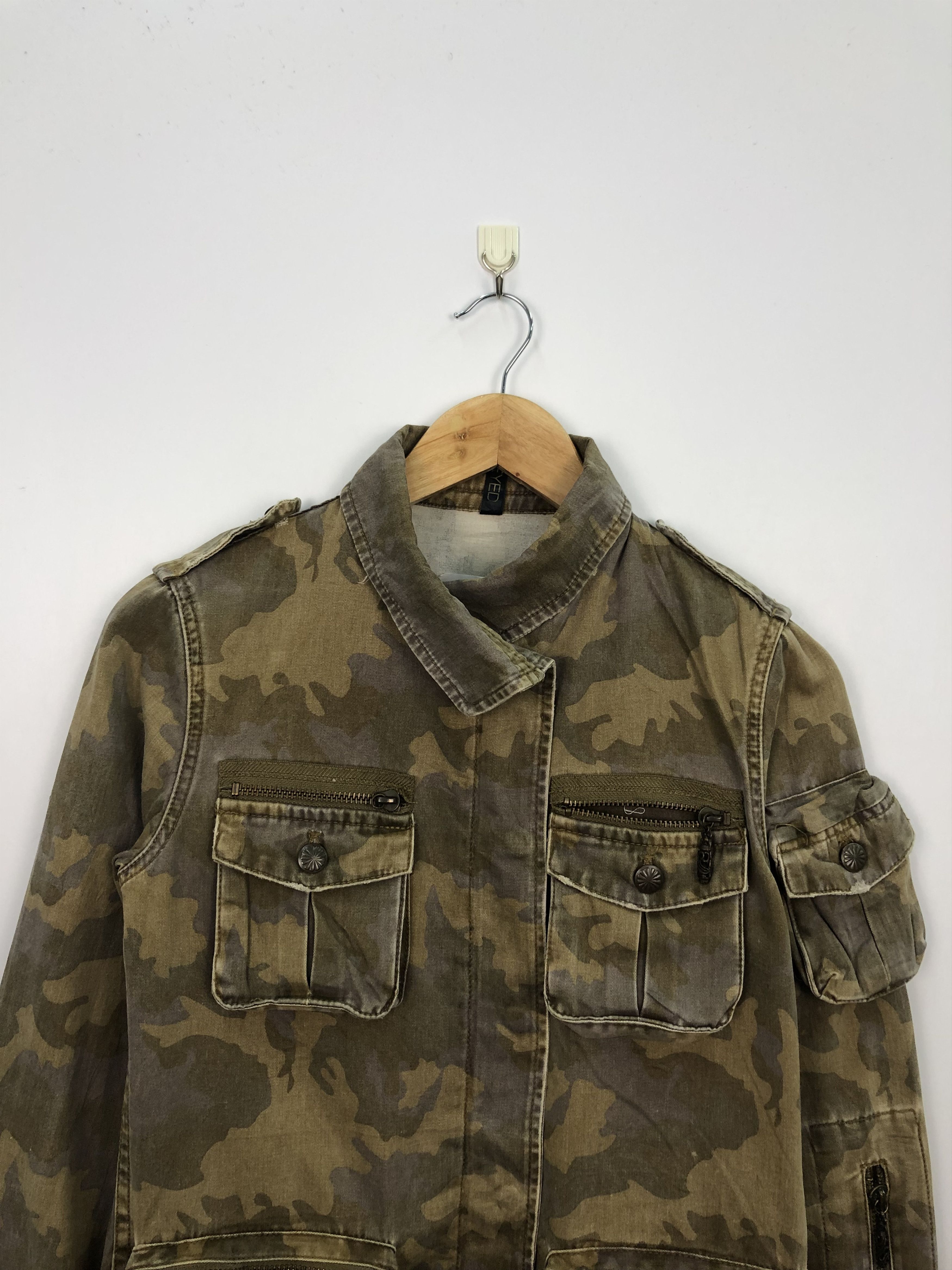 Japanese Brand Japanese Brand Camo Multipocket Jacket J0239 Size US M / EU 48-50 / 2 - 2 Thumbnail