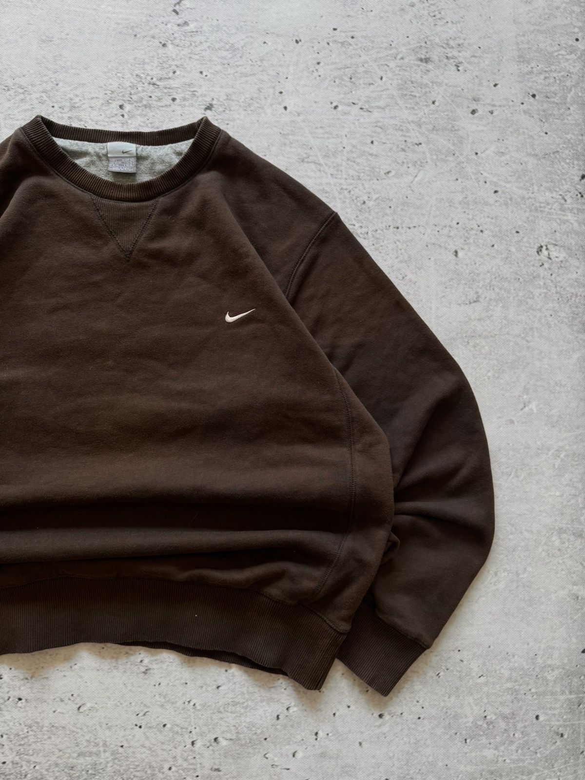 Nike × Vintage NIKE VINTAGE BASIC LOGO OVERSIZE BOXY SWEATSHIRT Size US L / EU 52-54 / 3 - 3 Thumbnail