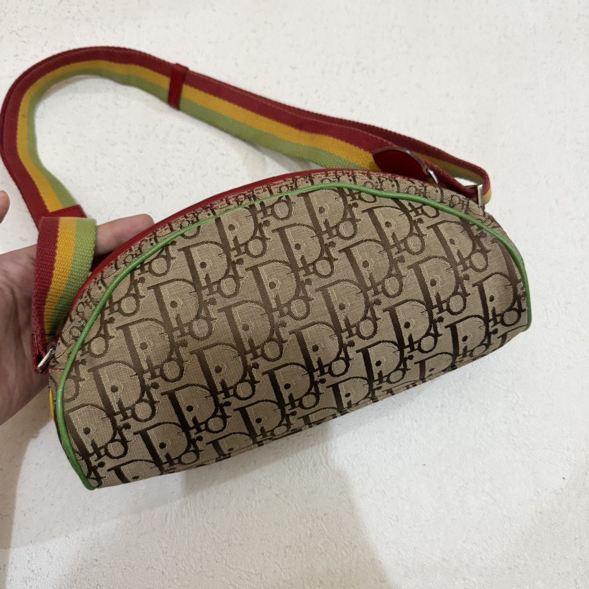 Dior Christian Dior By Galliano Fw/2004 Rasta Cross Body Bag Size ONE SIZE - 8 Thumbnail