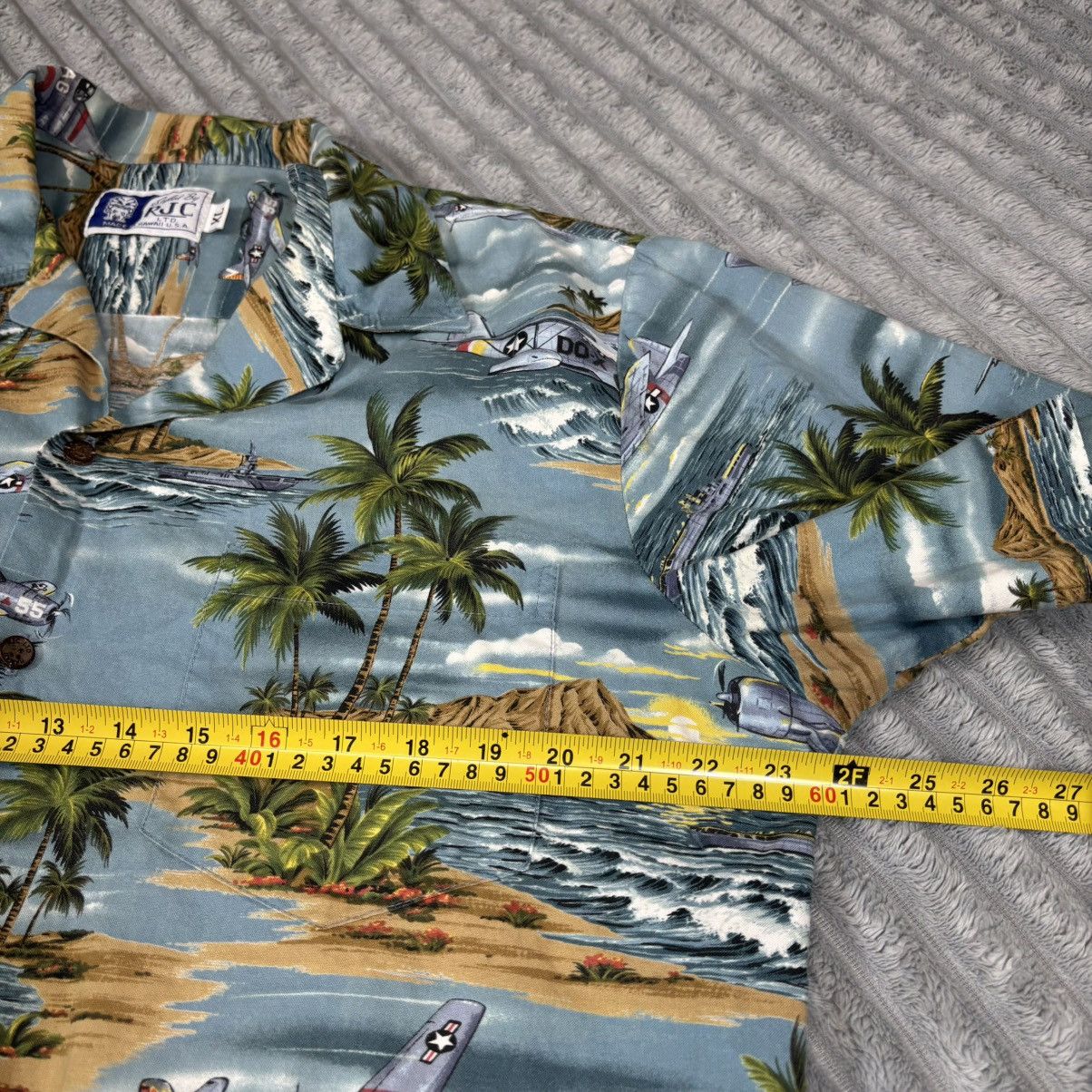 Other RJC Hawaiian Shirt Men's WWII Military Fighter Bomber USA Size US XL / EU 56 / 4 - 8 Thumbnail
