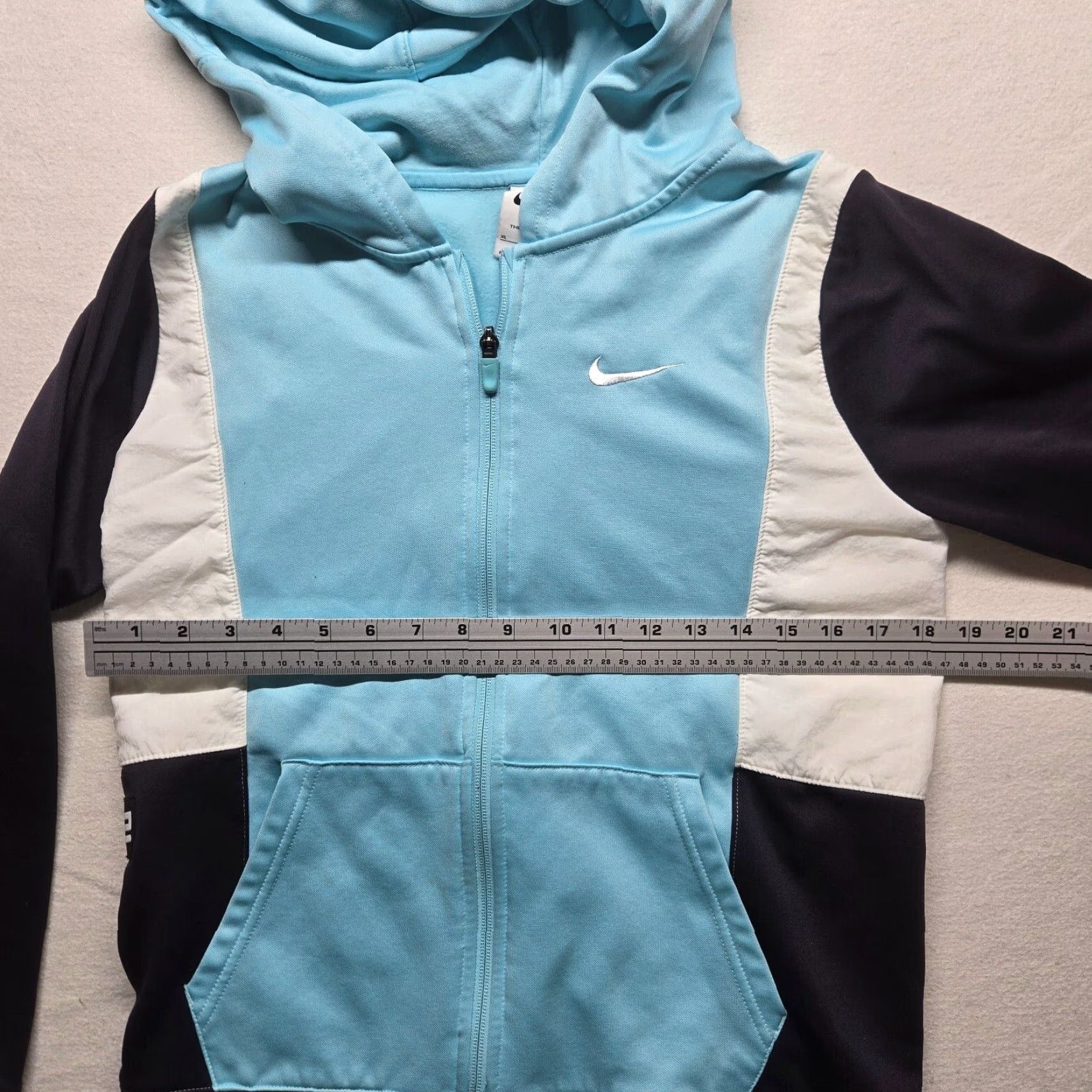 Nike Nike Therma-Fit Elite Hoodie Ladies L Blue Full Zip-Up Sweatshirt Jacket Women Size L / US 10 / IT 46 - 4 Thumbnail