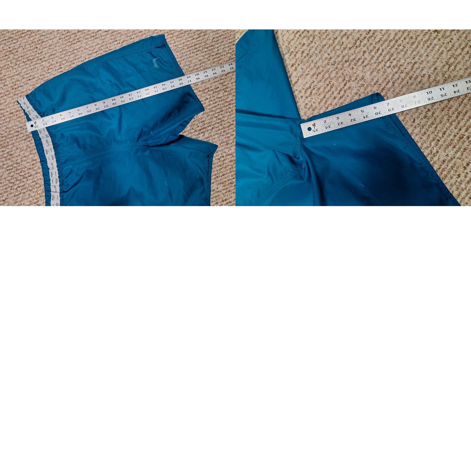 Vintage VINTAGE Stussy Mens Blue Retro Basketball Shorts M RARE Athletic Shorts Size US 31 - 8 Thumbnail