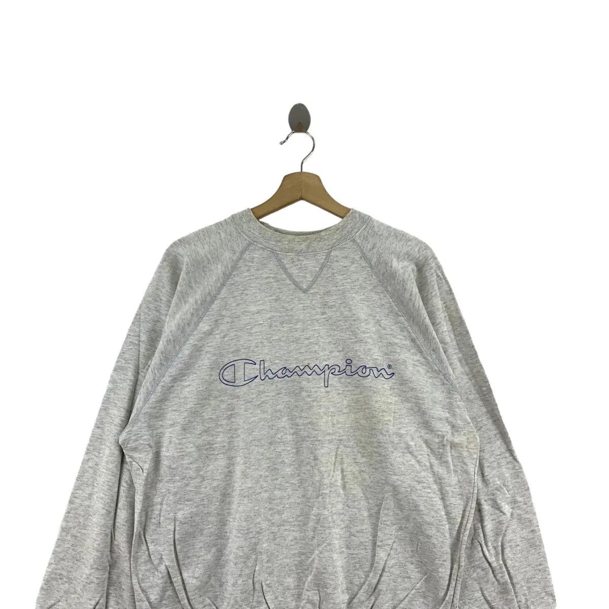 Champion Vintage 90’ CHAMPION USA Center Logo Reverse Weave Size L / US 10 / IT 46 - 4 Thumbnail