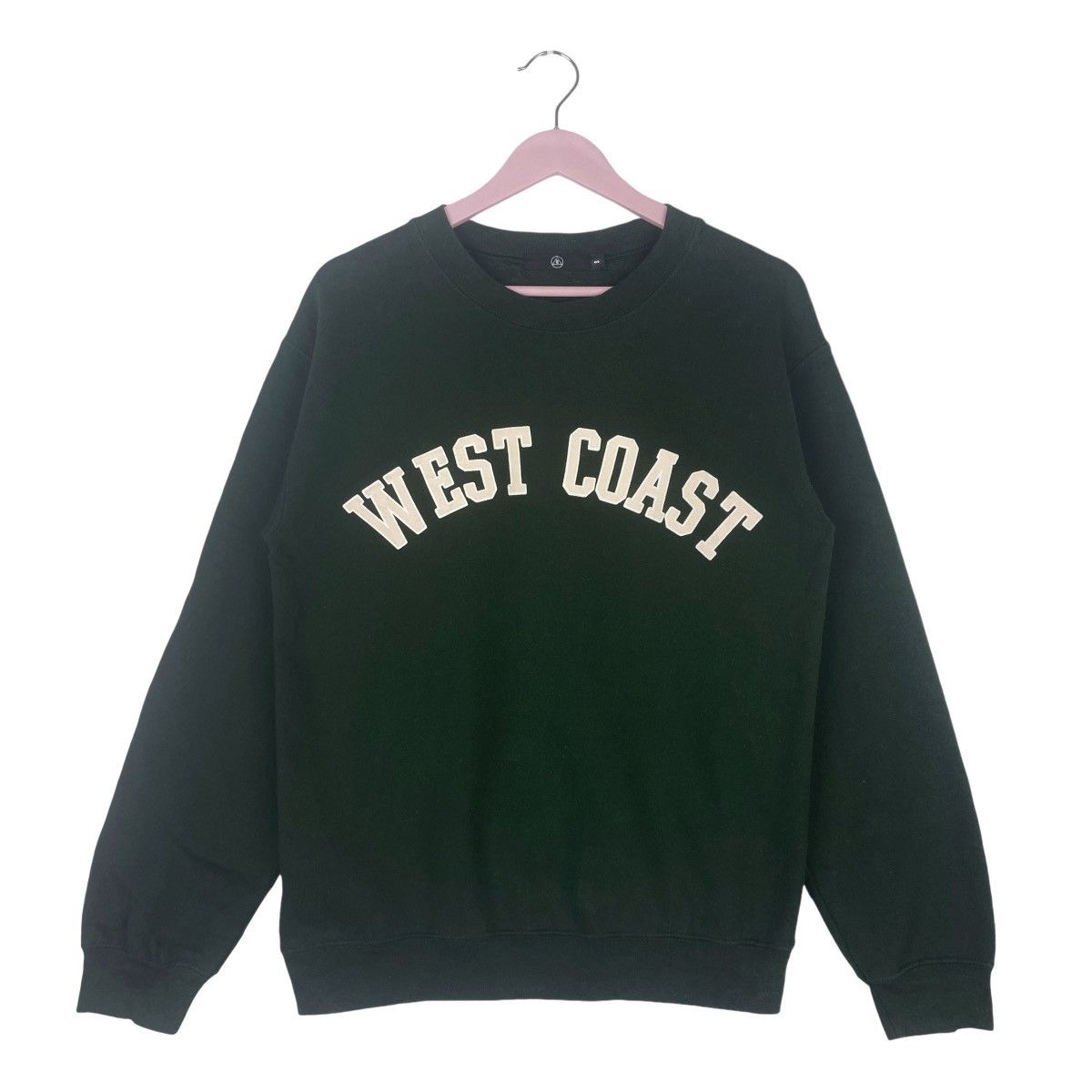 Designer × Vintage West Coast Big Logo Spellout Sweatshirt Pullover Jumper Size US S / EU 44-46 / 1 - 1 Thumbnail