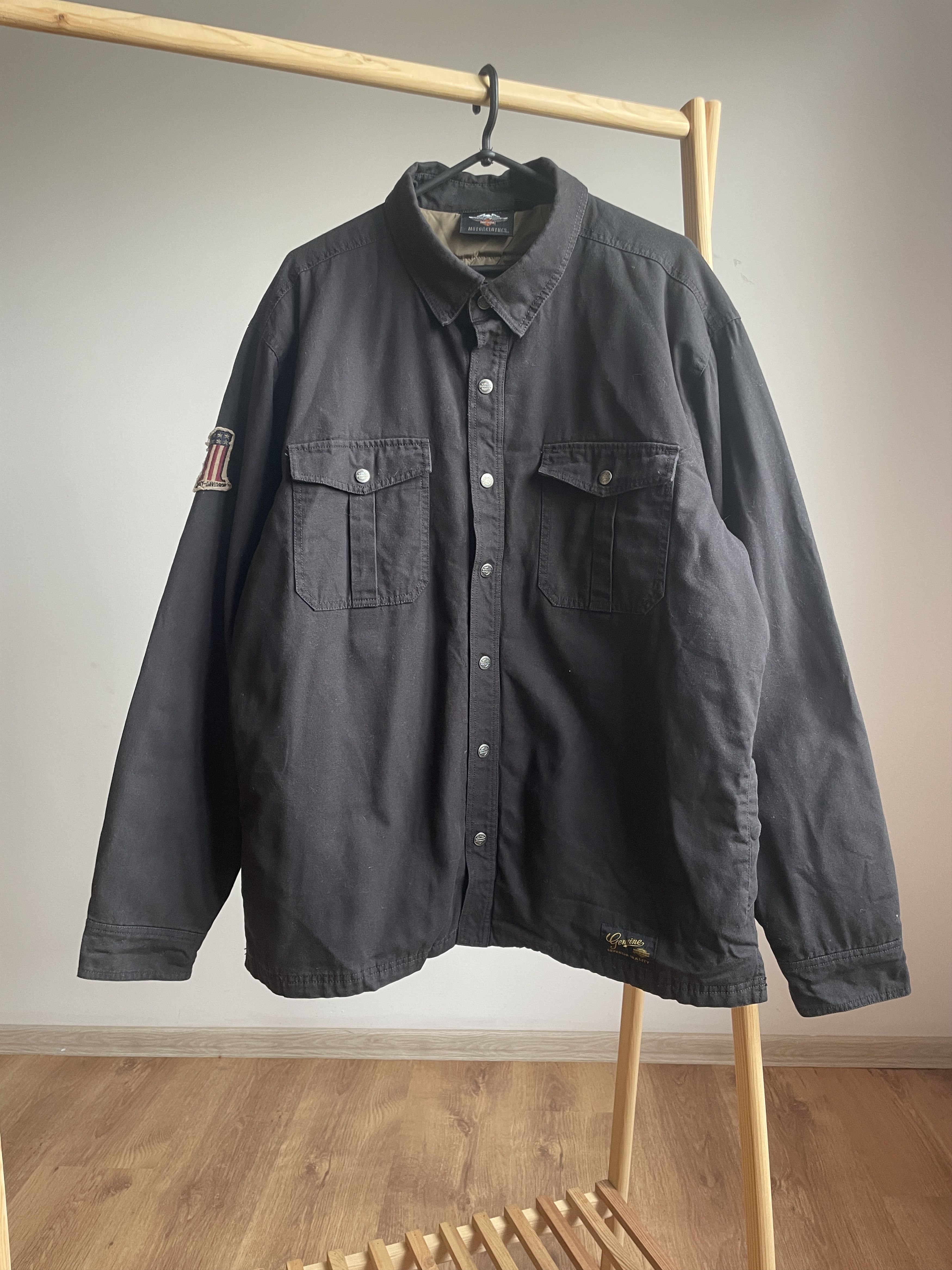 Harley Davidson Harley Davidson #1 Genuine Classics Padded Overshirt Size XL Size US XL / EU 56 / 4 - 2 Thumbnail