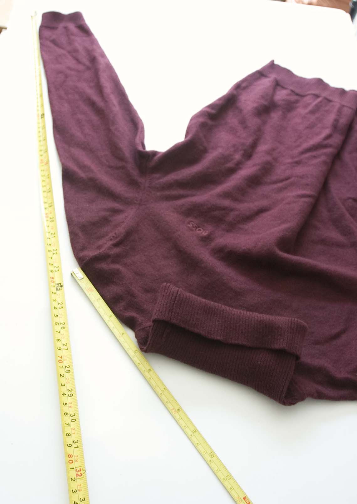 Hugo Boss Hugo Boss Sweater Turtle Neck Size M Wool Burgundy Size US M / EU 48-50 / 2 - 7 Thumbnail