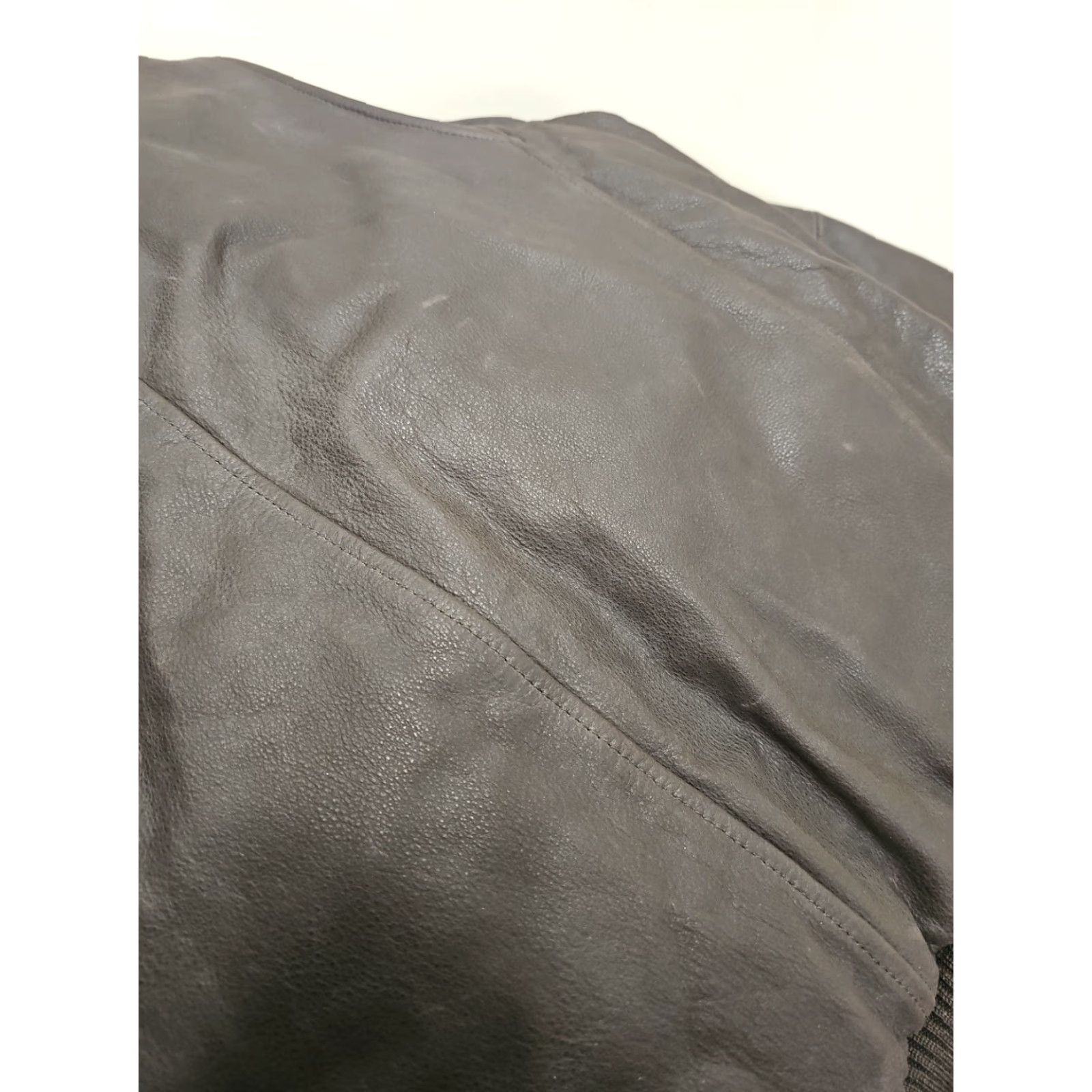Eddie Bauer VINTAGE Eddie Bauer Jacket Bomber Leather Size US L / EU 52-54 / 3 - 8 Thumbnail