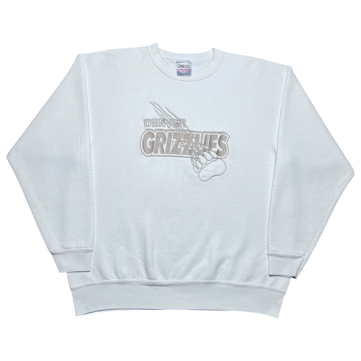 Other Vintage 1990s IHL Denver Grizzlies Embroidered Sweatshirt Size US L / EU 52-54 / 3 - 1 Thumbnail