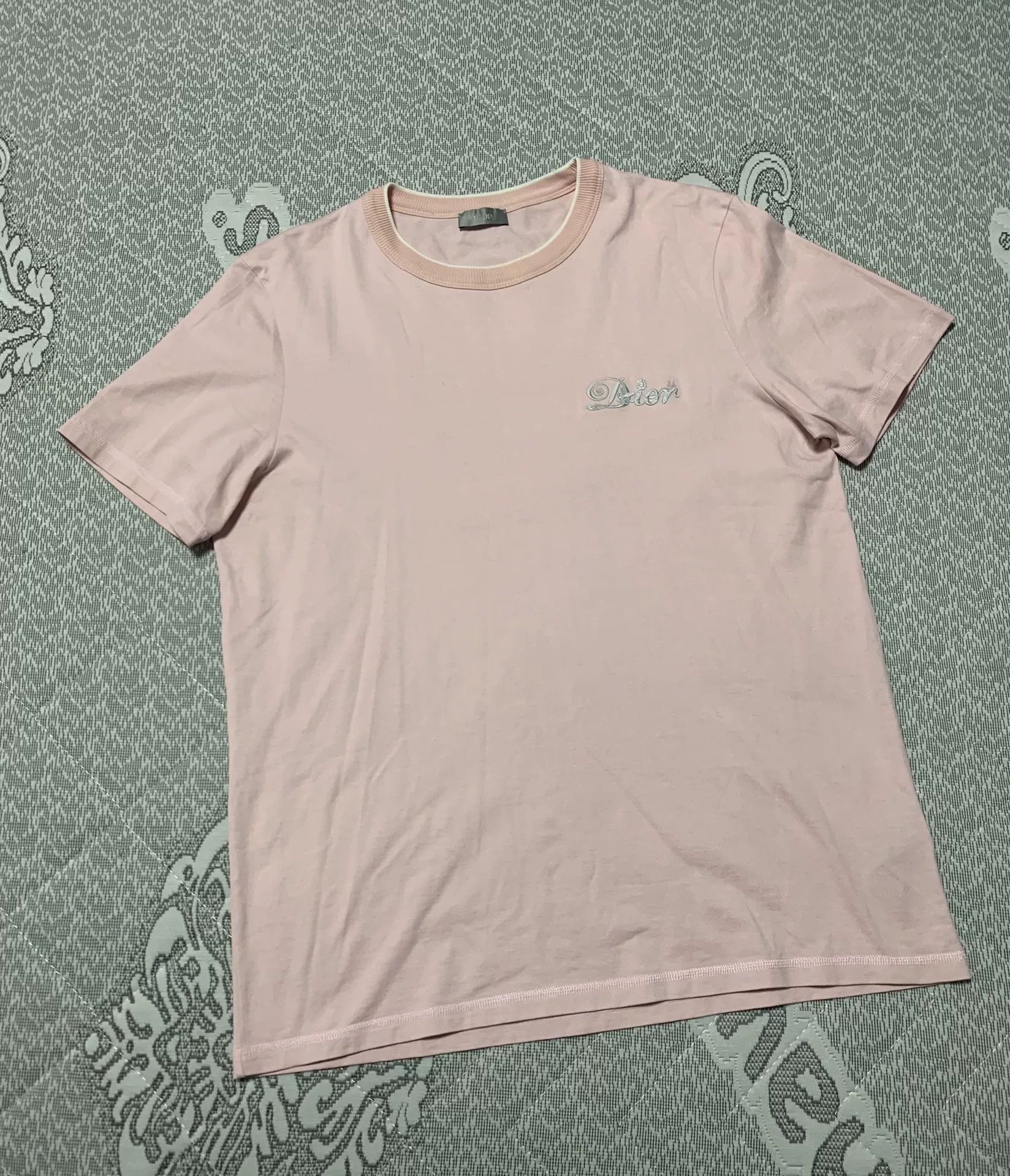 Dior Dior x Kenny Scharf Embroidered Logo Tee Size US L / EU 52-54 / 3 - 1 Thumbnail