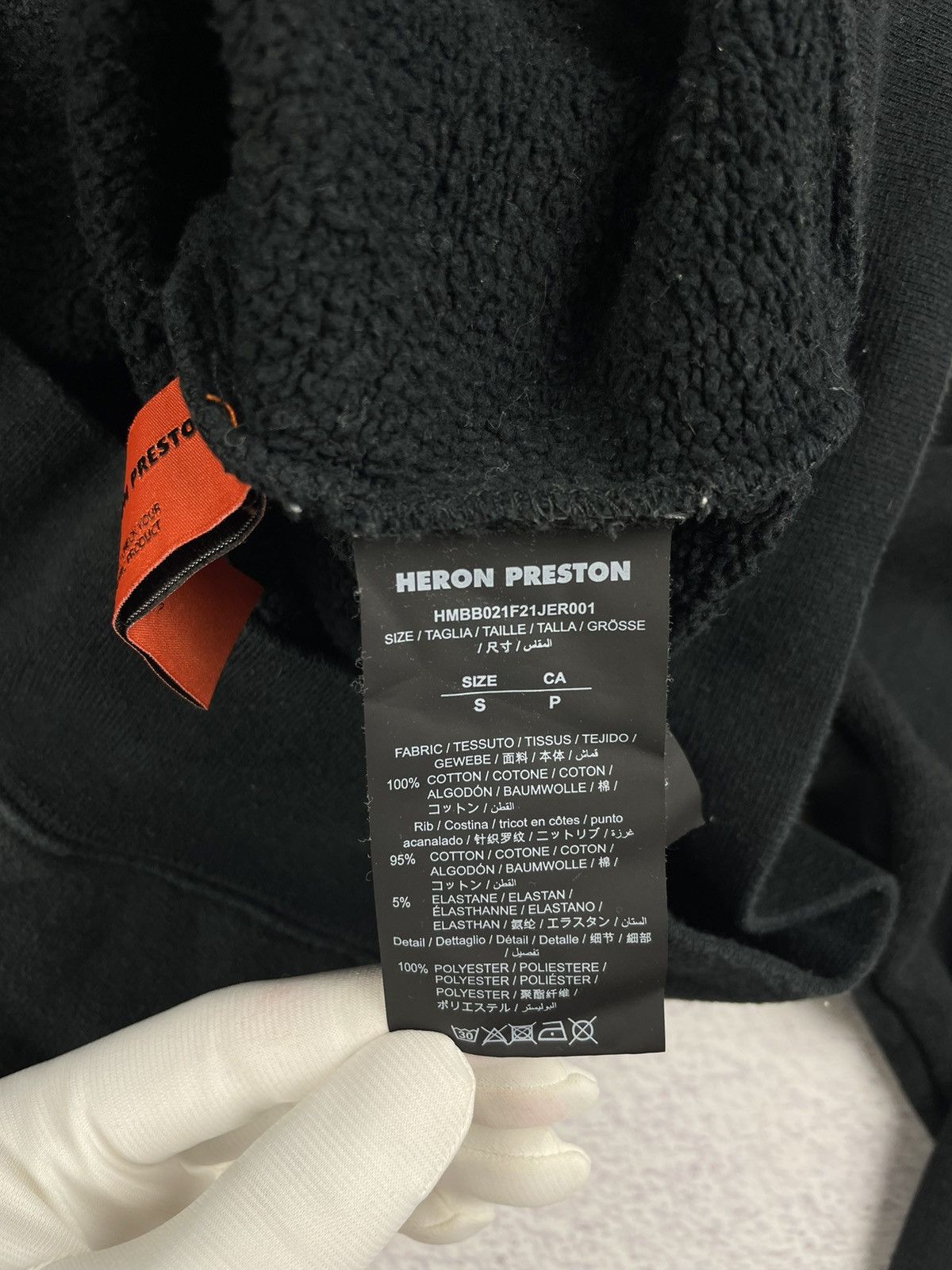 Heron Preston Rare! HERON PRESTON Split Herons Graphic Hoodie Black Size S Size US S / EU 44-46 / 1 - 16 Thumbnail