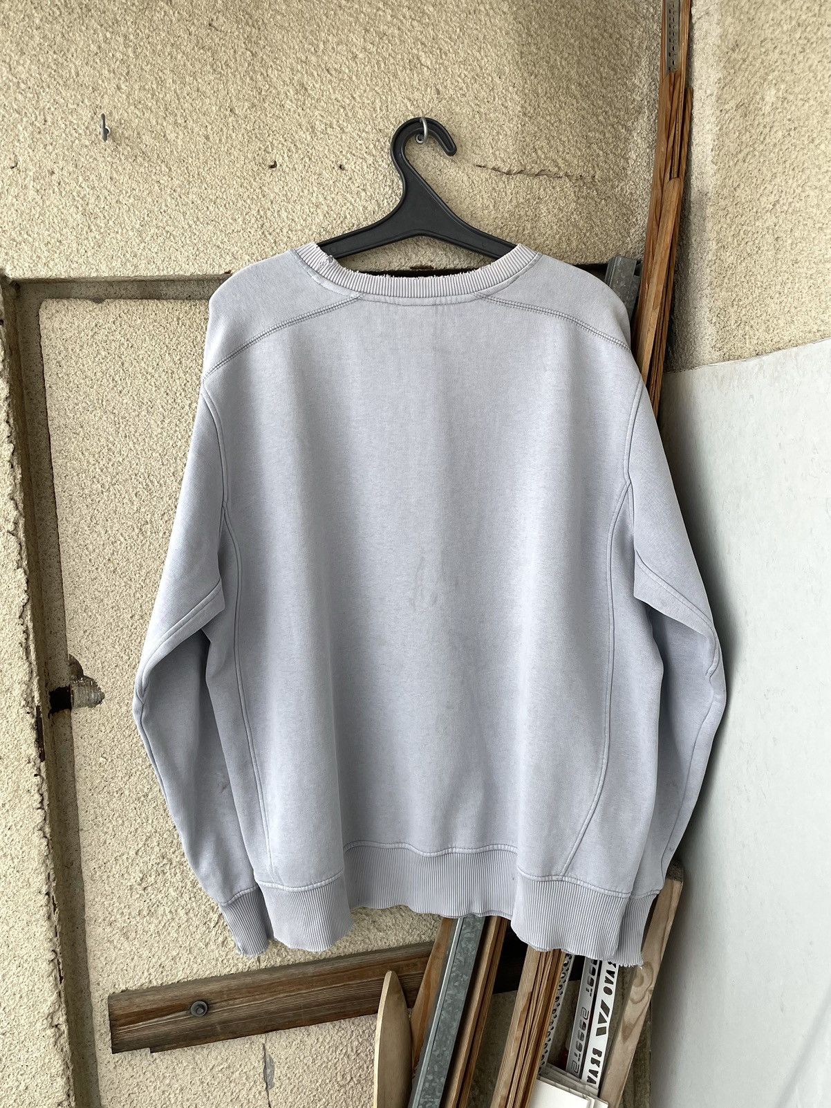 Nike Vintage Y2K Nike Big Logo Distressed Trashed Sweatshirt Size US XL / EU 56 / 4 - 20 Thumbnail