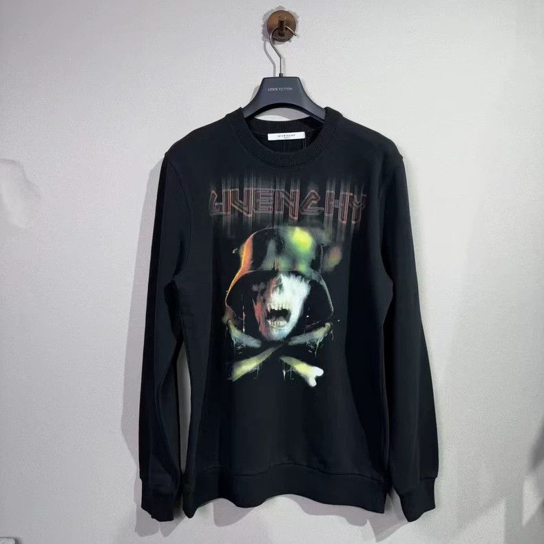 Givenchy Phantom skull hooded sweatshirt