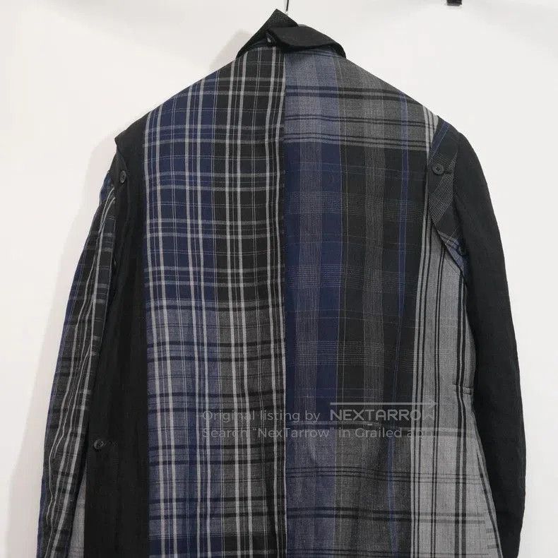 Yohji Yamamoto Yohji Yamamoto 21SS Linen Plaid Blazer. Size US M / EU 48-50 / 2 - 4 Thumbnail