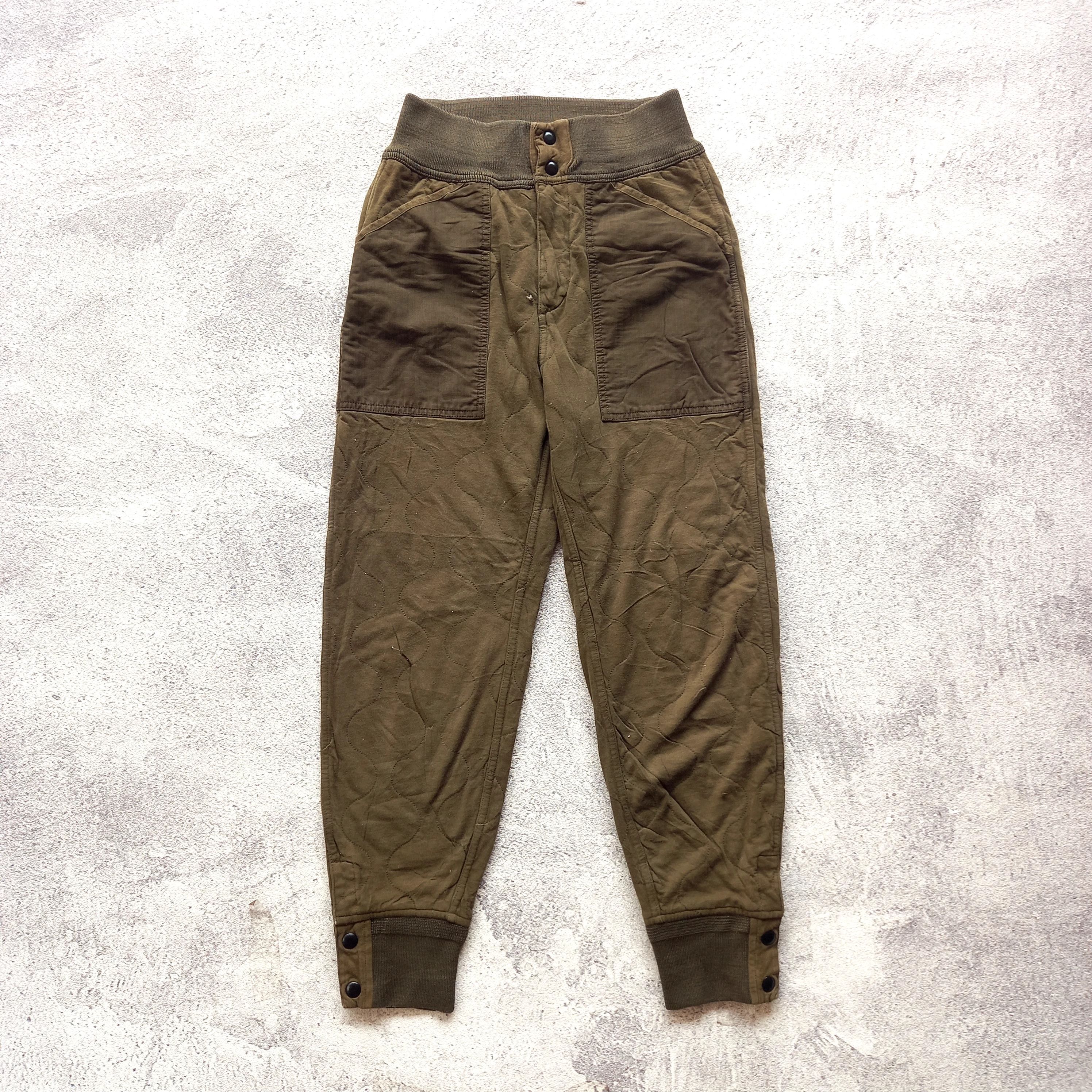 image of Rrl Ralph Lauren x Vintage Double Rl Ralph Laurent Jogger Pants in Army, Men's (Size 26)
