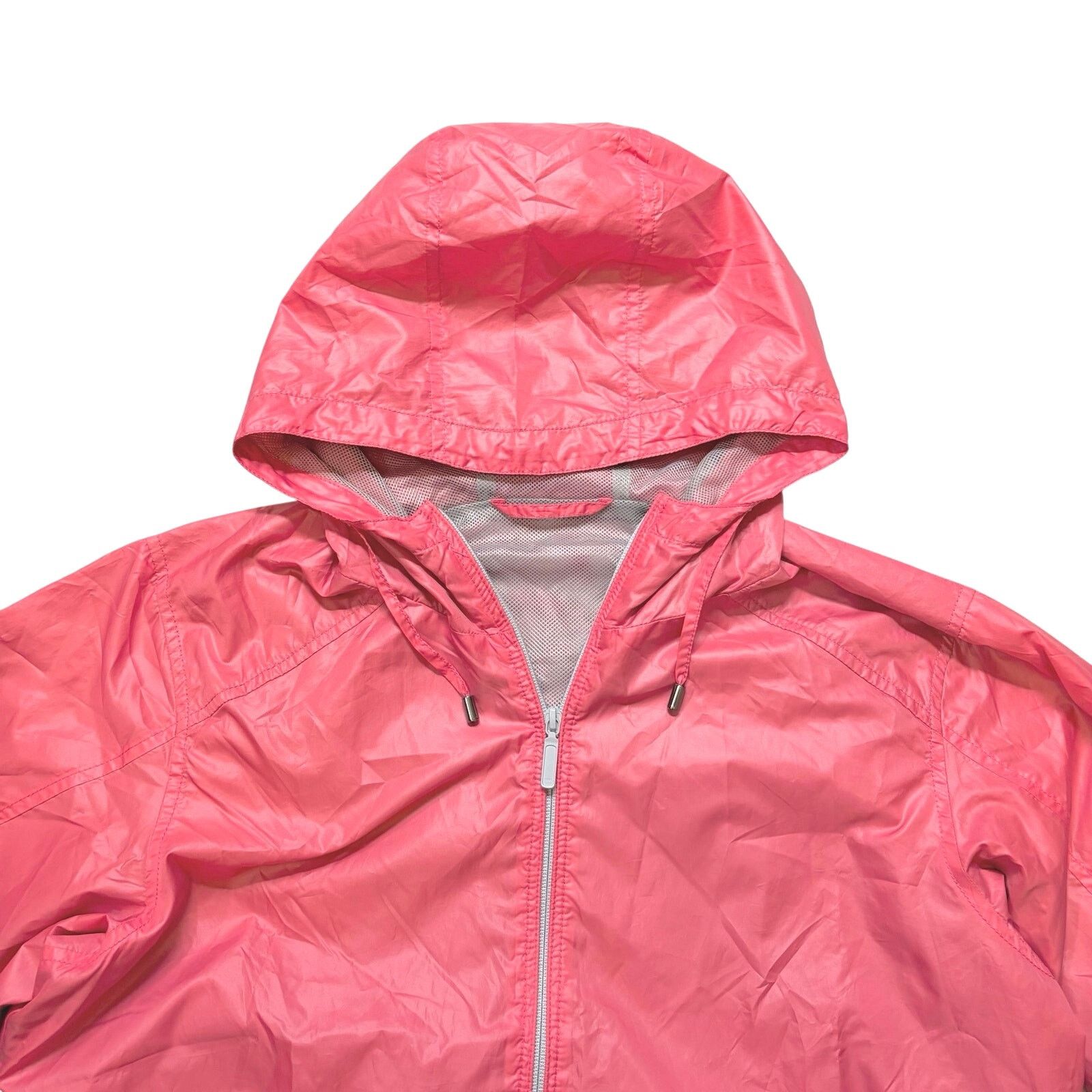 Uniqlo Uniqlo Vintage Pink Windbreaker Jacket Size US XL / EU 56 / 4 - 2 Thumbnail