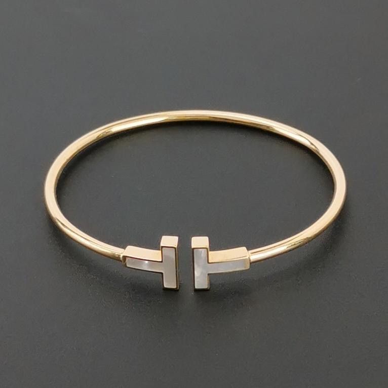 Tiffany & Co. tiffany T 18k rose gold bracelet 0099 Size ONE SIZE - 3 Thumbnail