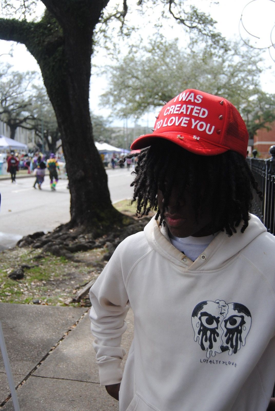 Vintage I WAS CREATED TO LOVE YOU 1/1 TRUCKER Size ONE SIZE - 3 Thumbnail
