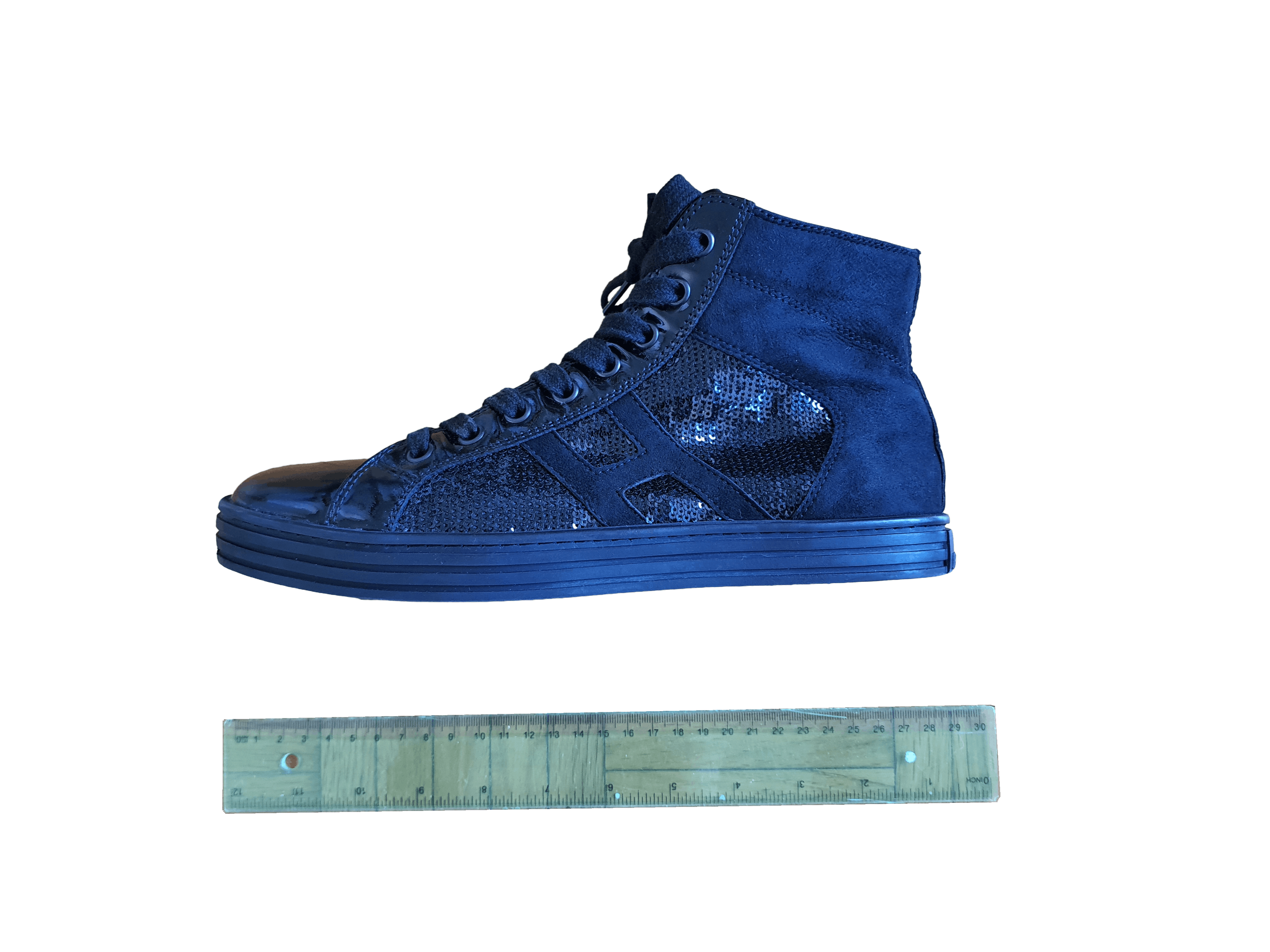 Hogan REBEL High Top Sneakers Trainers - Sz EU 38, UK 5, US 8 Size US 8 / IT 38 - 1 Thumbnail