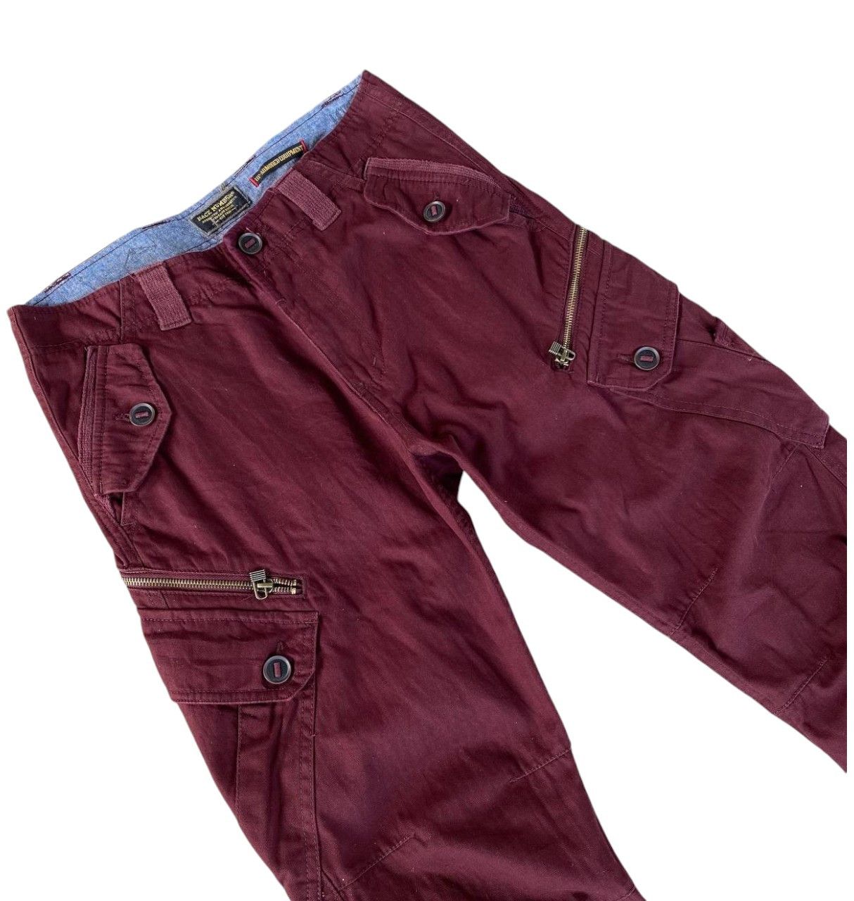 Japanese Brand VINTAGE BACK NUMBER UP-ARMORED MILITARY UTILITY CARGO Size US 31 - 9 Thumbnail