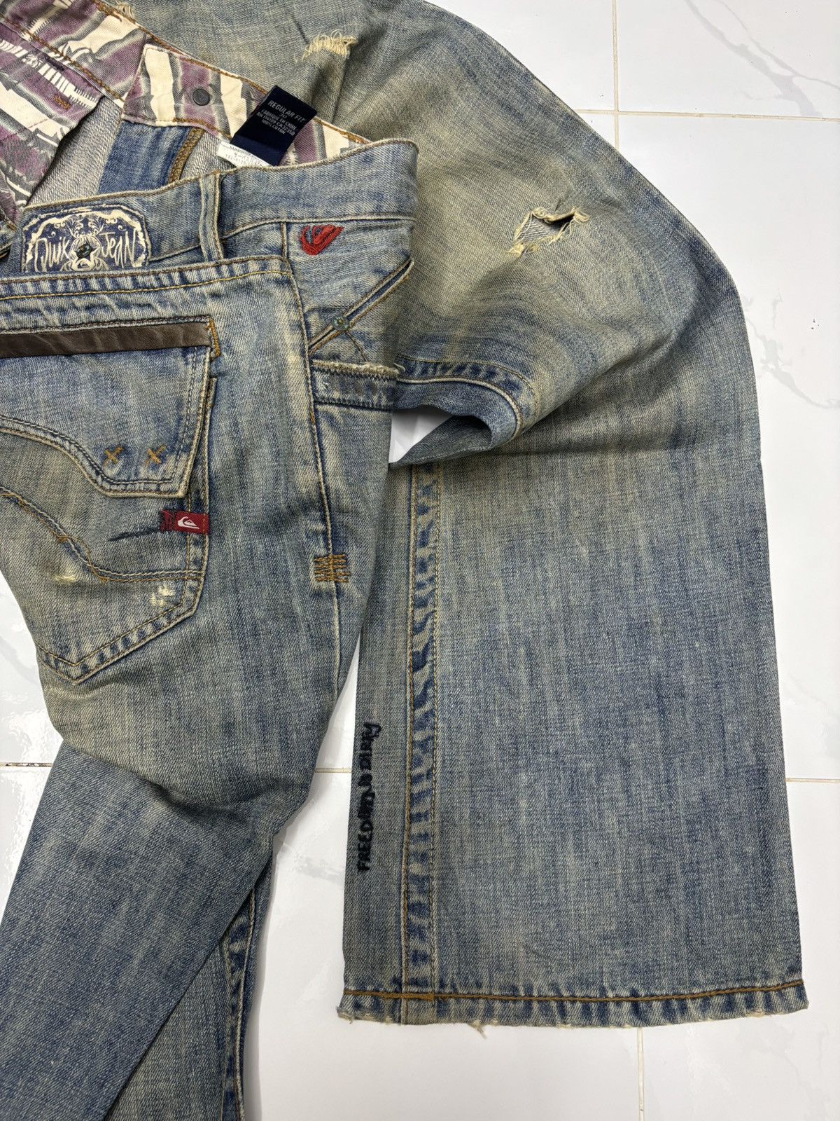 If Six Was Nine Mudmax Wash Freedom Is Dirty Lgb I6W9 Style Flared Jean Size US 32 / EU 48 - 10 Thumbnail