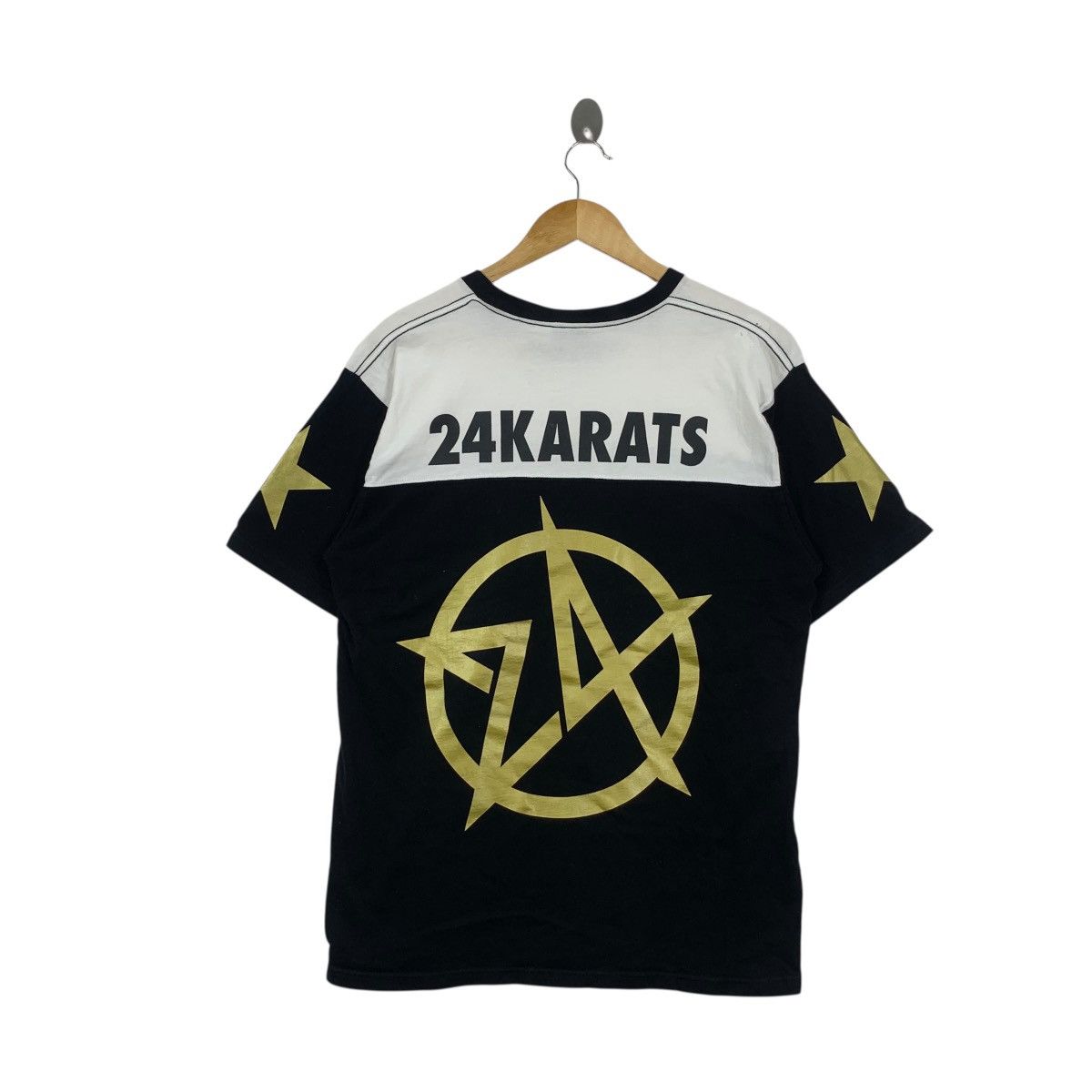 Vintage Vintage 24 KARATS JAPAN Gold Digger Star Tribe Tee Shirt Top Size US M / EU 48-50 / 2 - 5 Thumbnail