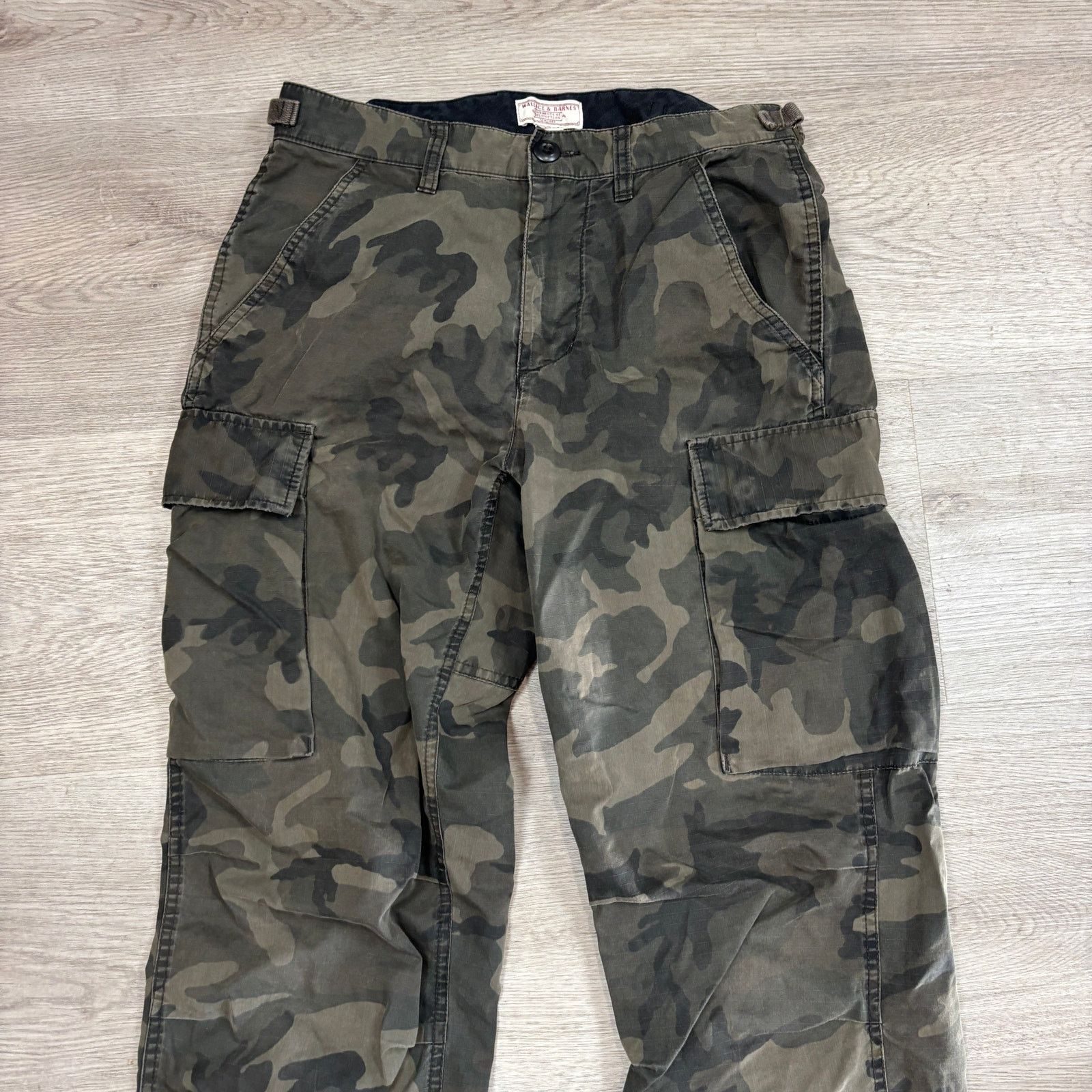 J.Crew × Wallace & Barnes Wallace & Barnes Ripstop Brigade Camo Cargo Pant Men's 28x30 Size US 28 / EU 44 - 2 Thumbnail