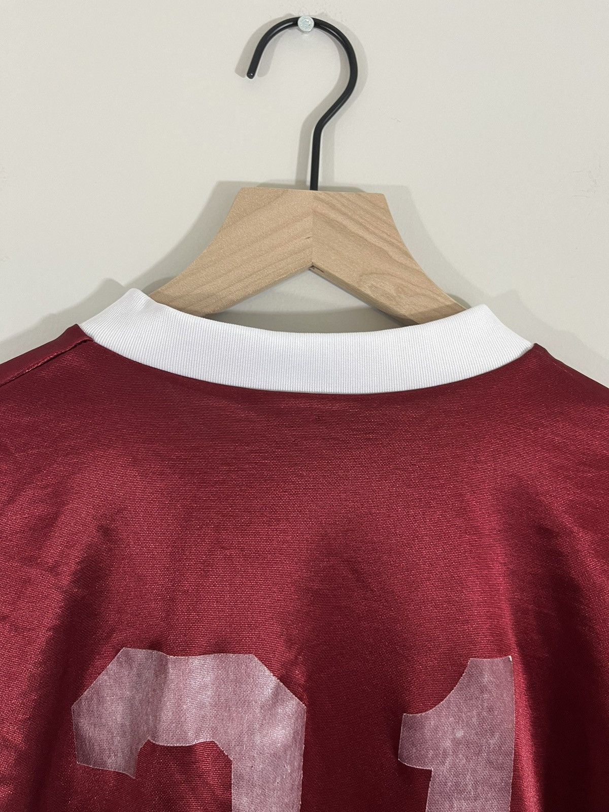 Vintage English Football Distressed Faded Soccer Jersey Size US L / EU 52-54 / 3 - 9 Thumbnail
