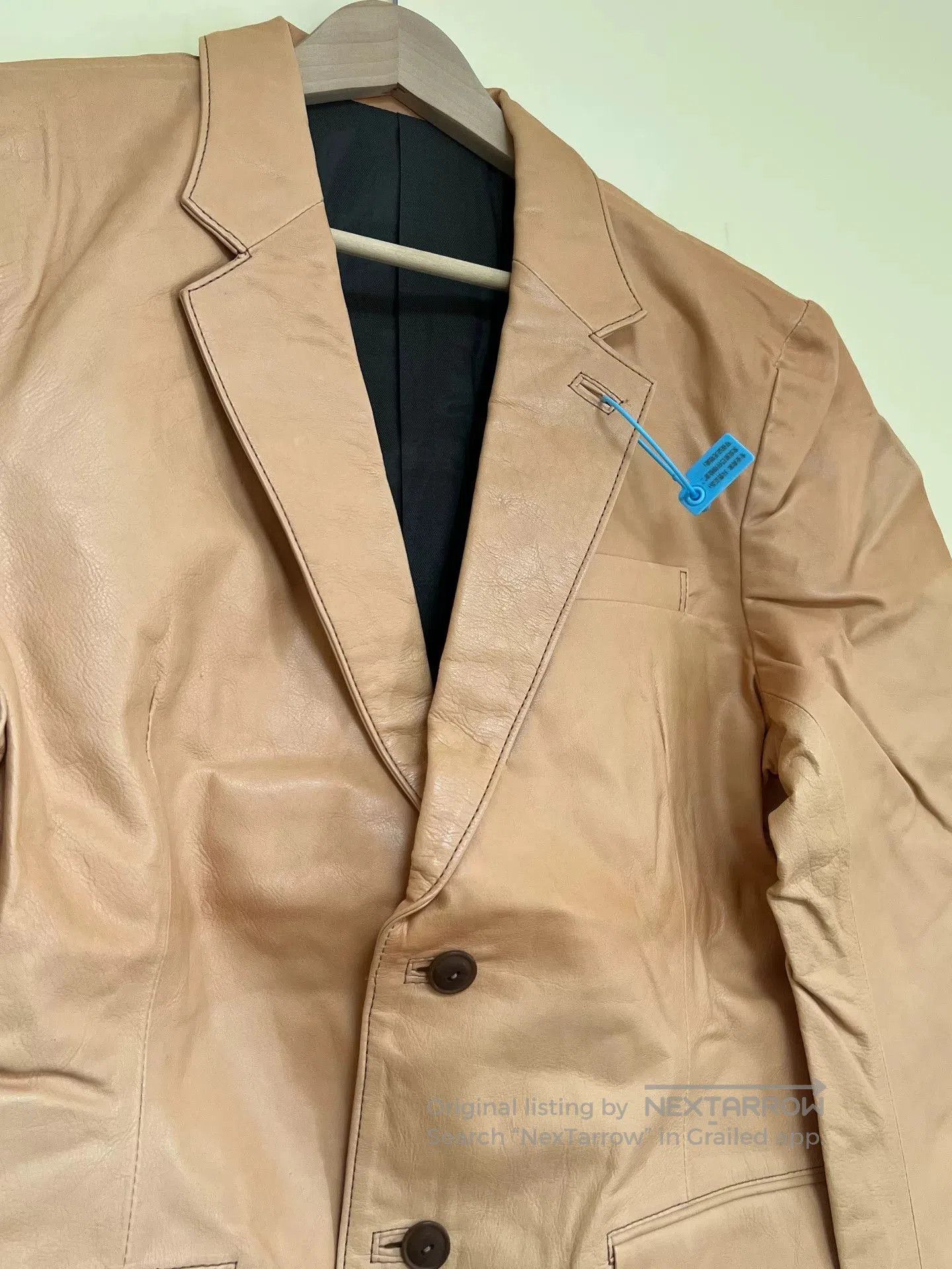 Japanese Brand Tenjin Works CJ03 Leather Jacket. Size US XXS / EU 40 - 5 Thumbnail